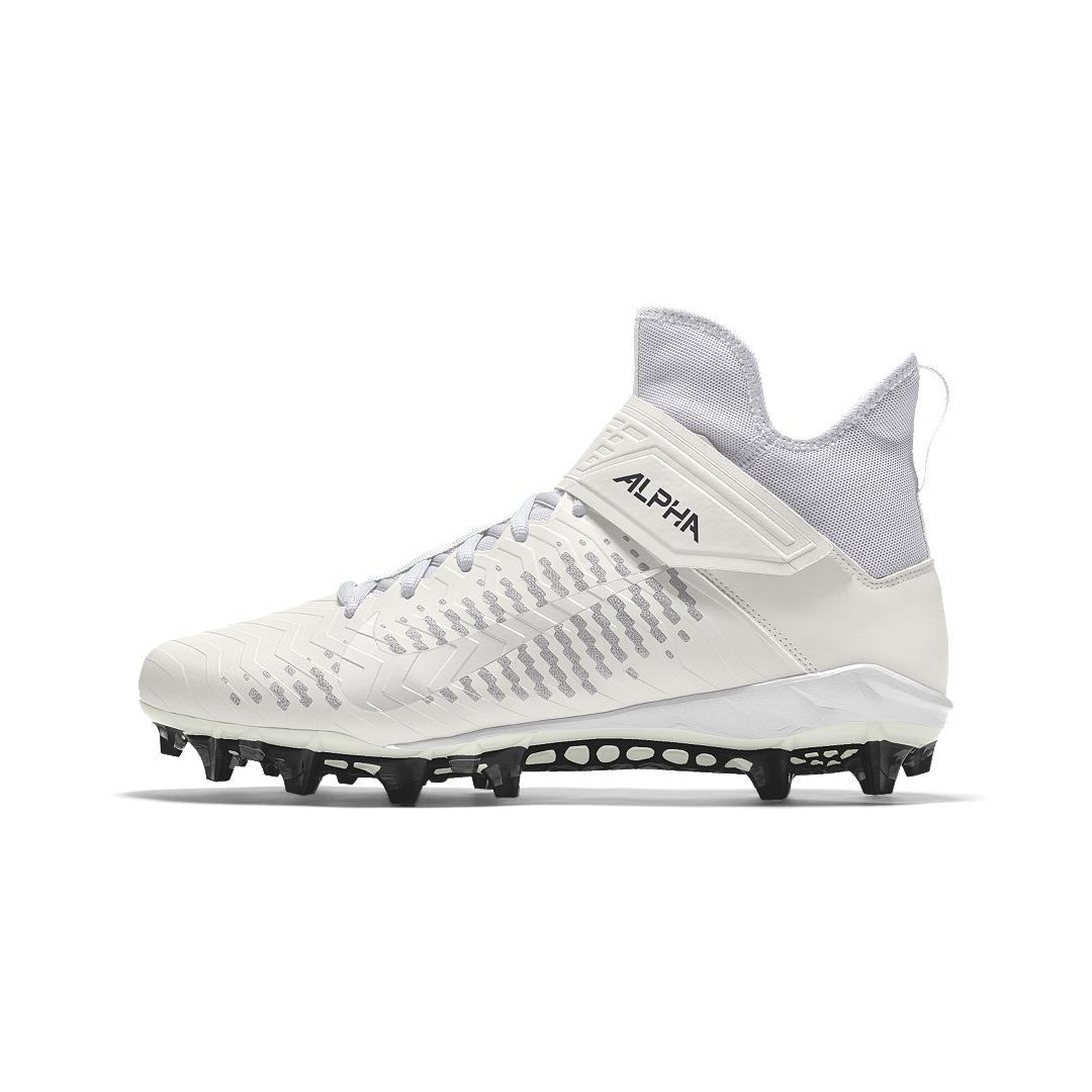 Nike Alpha Menace Pro 2 Mid By You Custom Football Cleat in White for Men -  Lyst