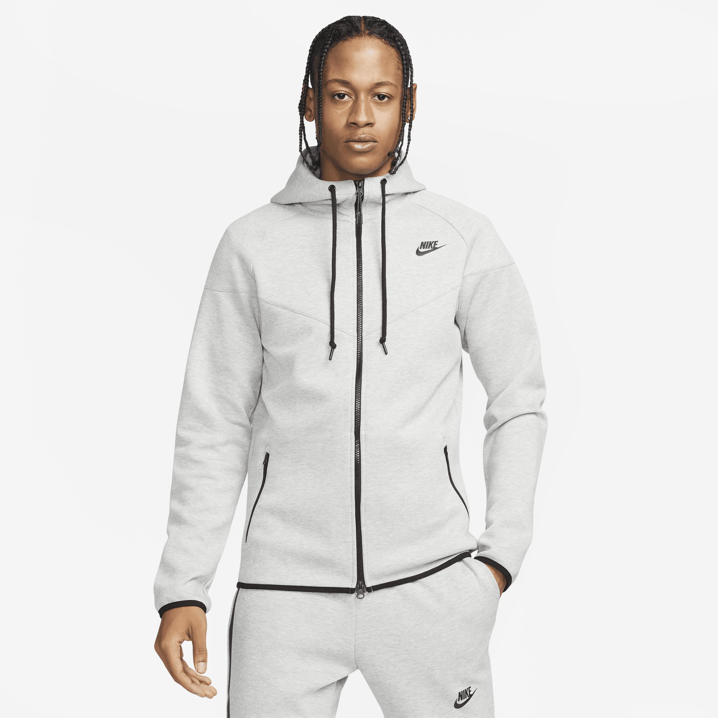 Nike Sportswear Tech Fleece Og Full-zip Hoodie Sweatshirt in Grey for Men |  Lyst UK