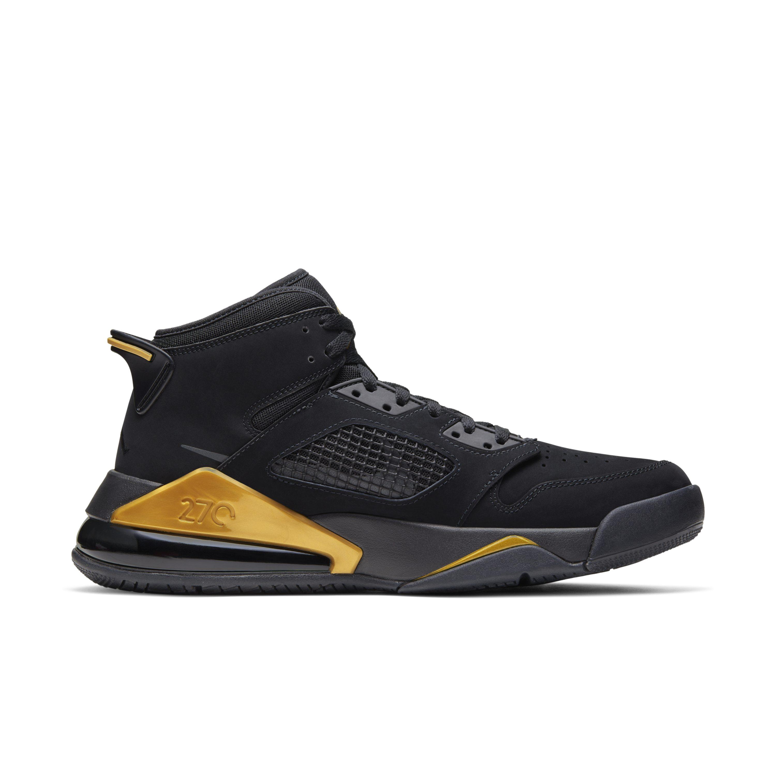 Nike Jordan Mars 270 Shoe in Black, Silver \u0026 Red (Black) for Men | Lyst UK