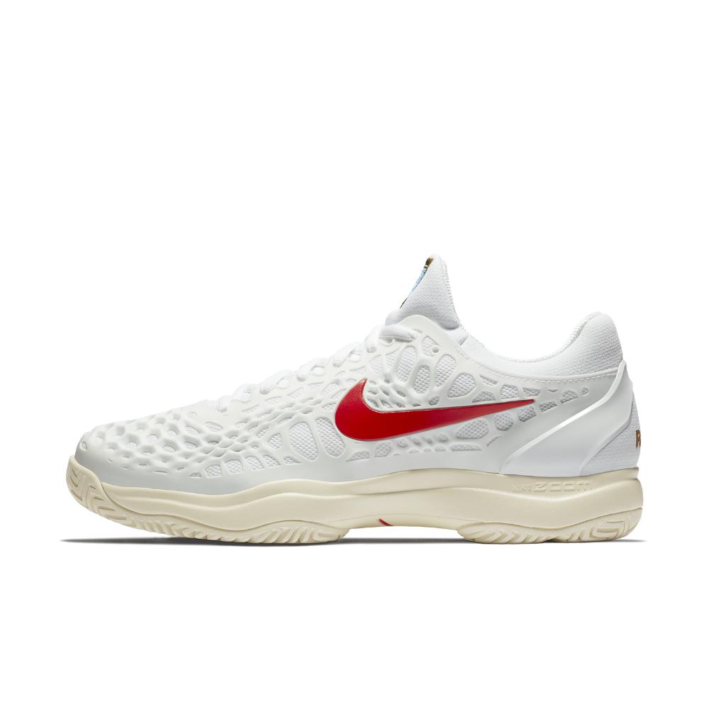 فبل Nike Zoom Cage 3 Hc Men's Tennis Shoe in White/Light Cream ... فبل