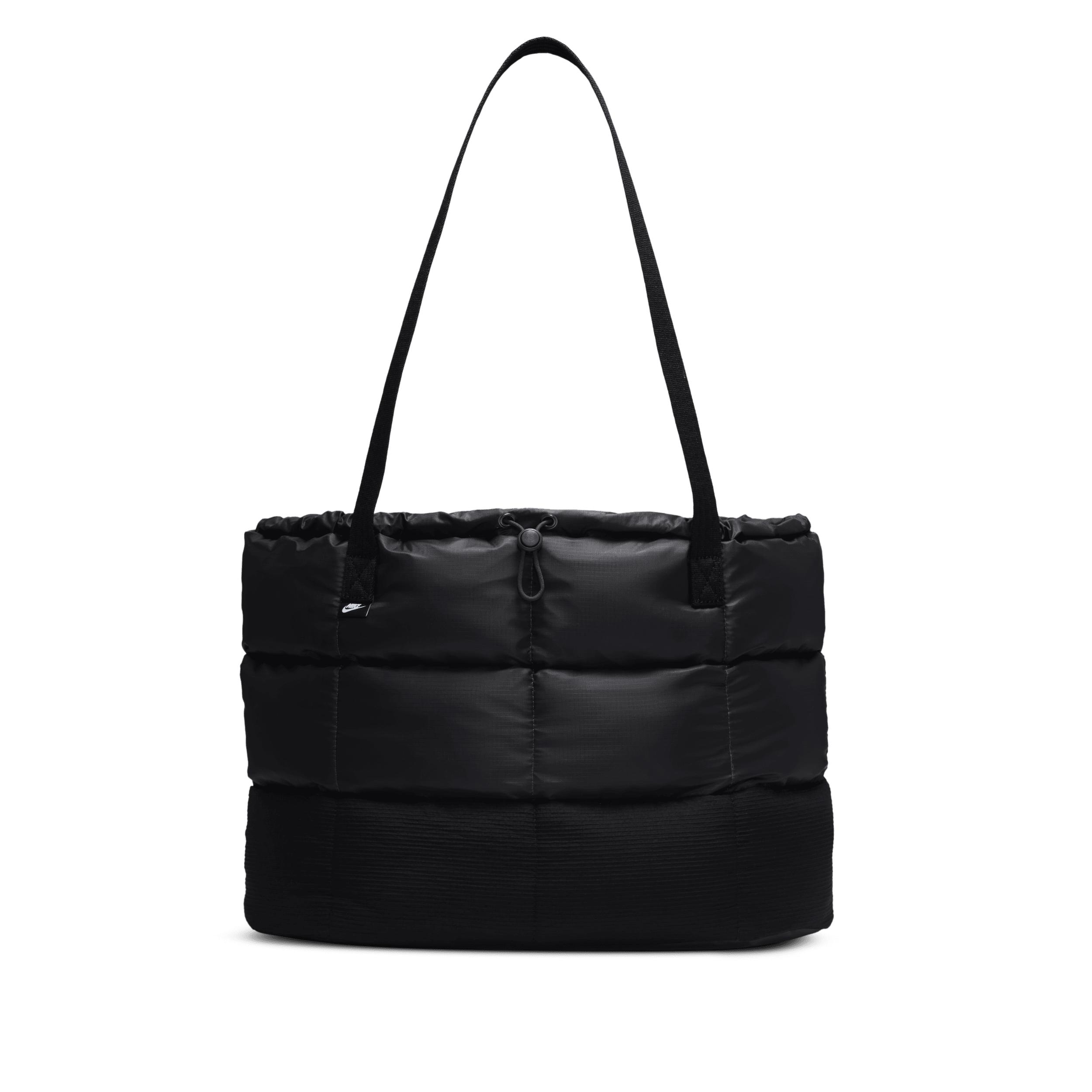 Nike velvet tote bag in black sale