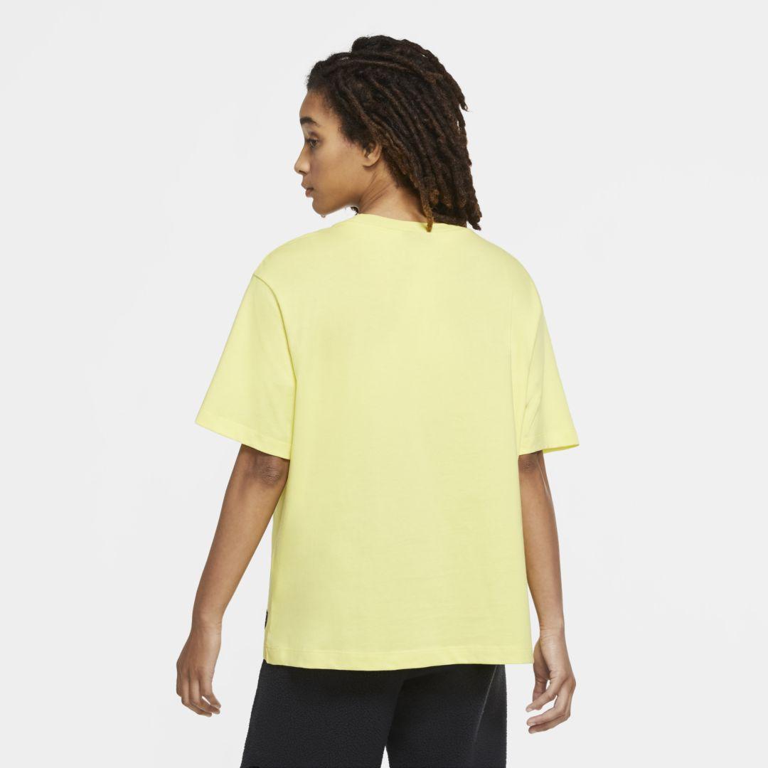 Nike Cotton Sportswear T-shirt (light Voltage Yellow Ii) - Clearance ...