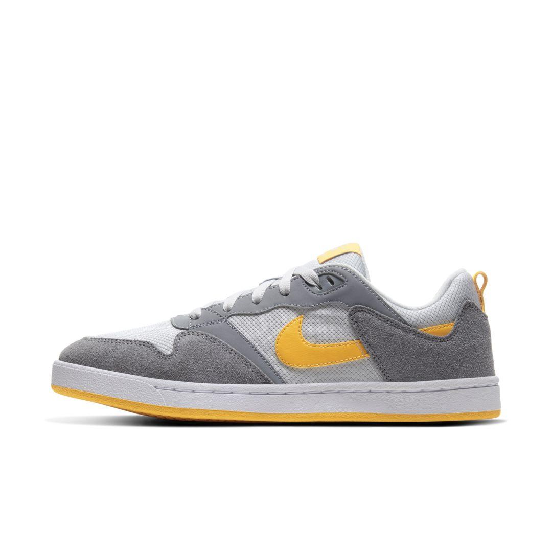 Nike Suede Sb Alleyoop Skate Shoe in Grey (Gray) for Men Lyst
