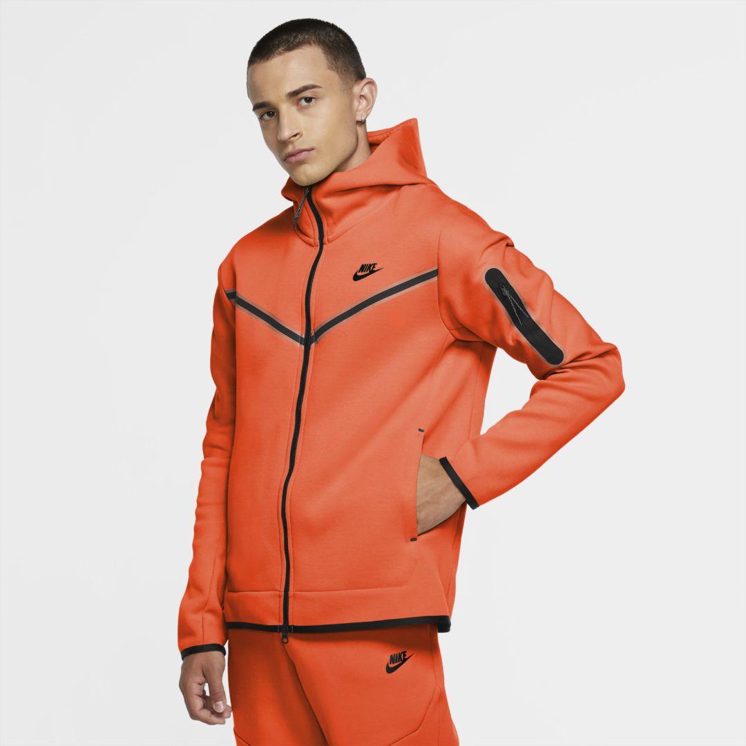 Nike Tech Fleece Orange Nike Tech Fleece Orange