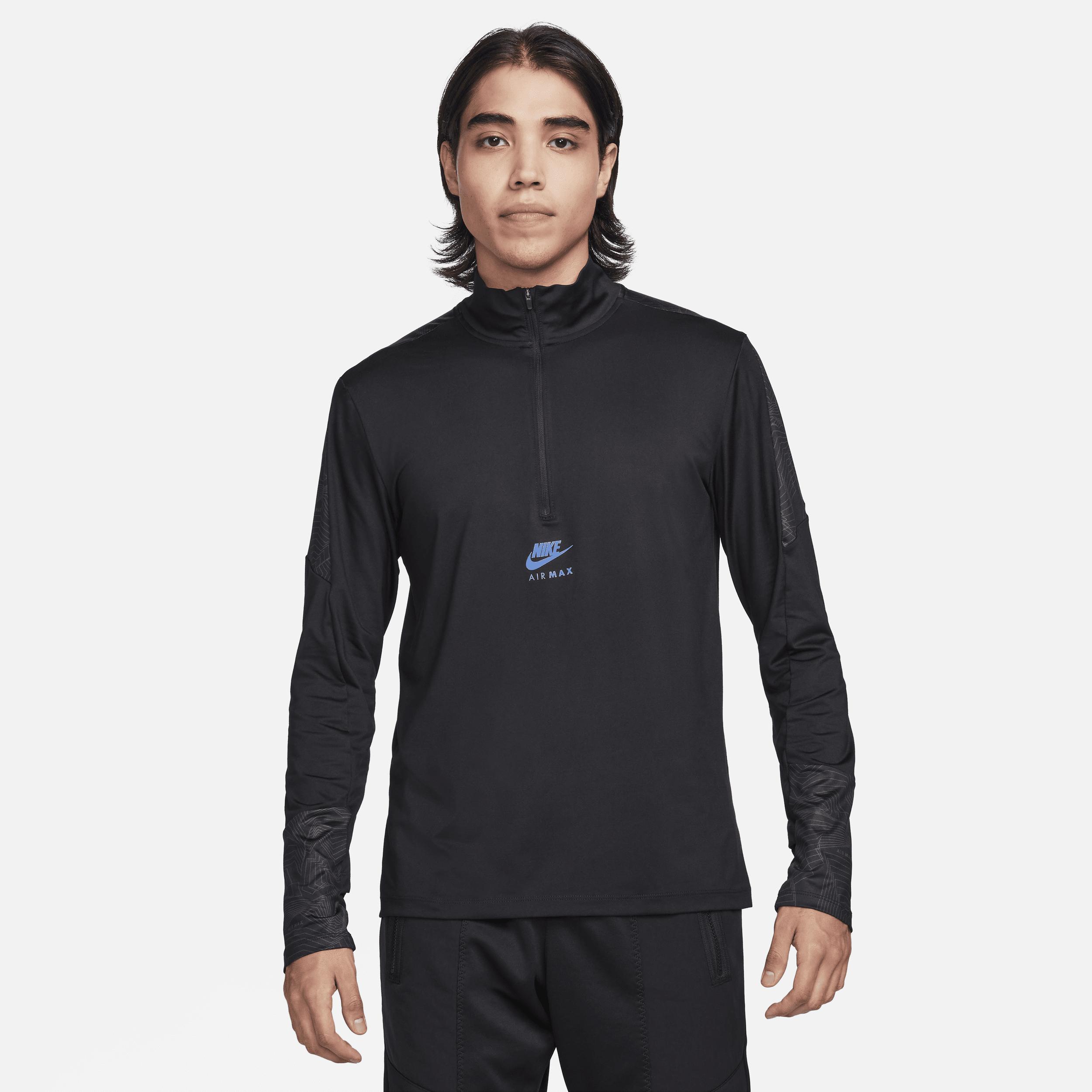 Nike Air Max Dri fit 1 4 zip Top Polyester elastane in Blue for Men Lyst UK