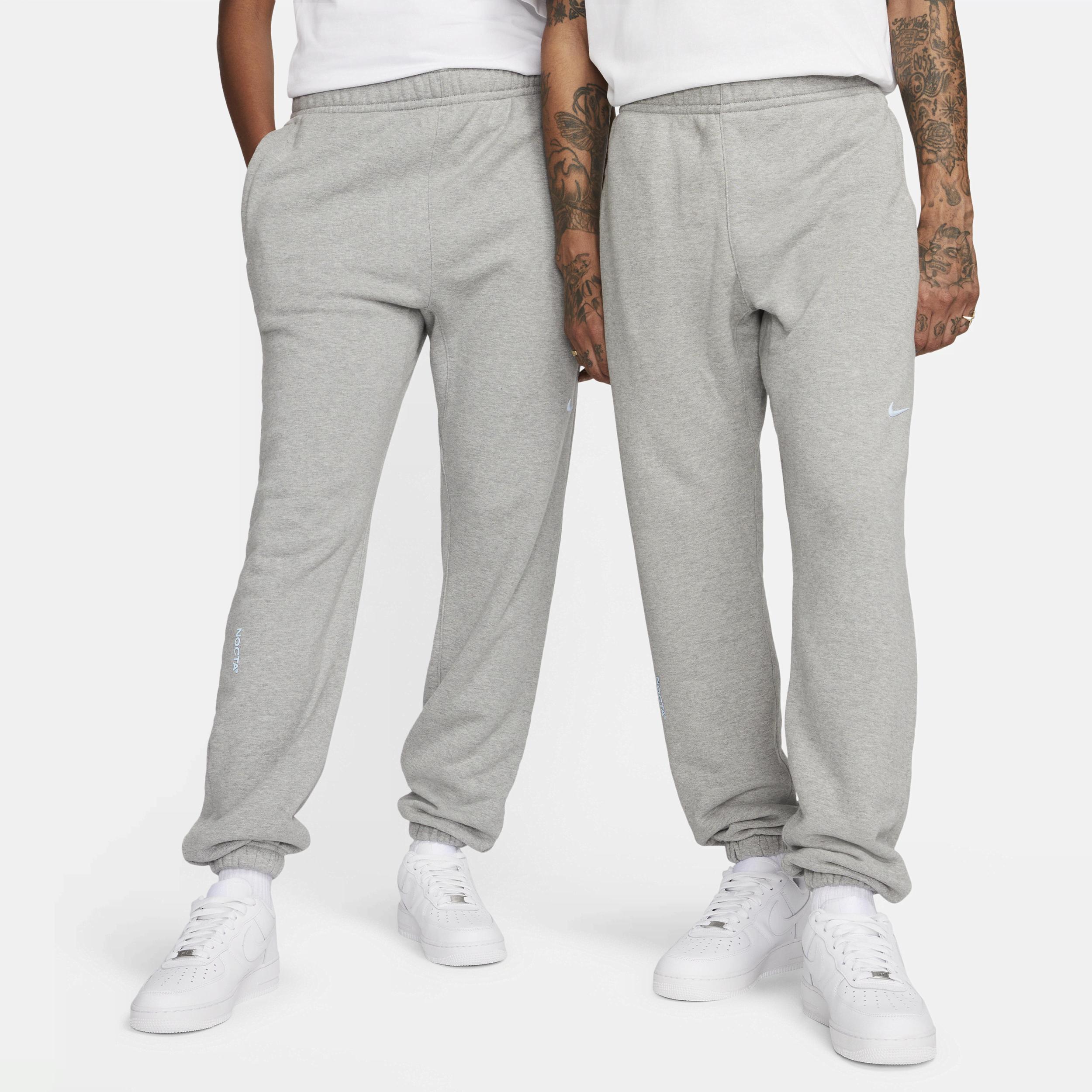 Nike Nocta Fleece Basketball Pants In Grey, in Gray for Men | Lyst