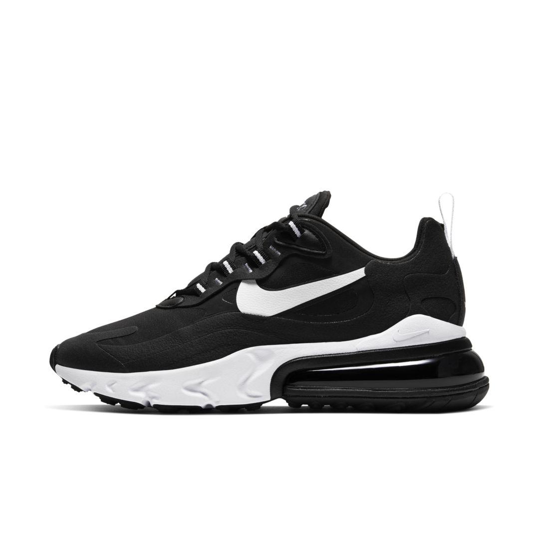 Nike Rubber Air Max 270 React Shoe in Black - Lyst