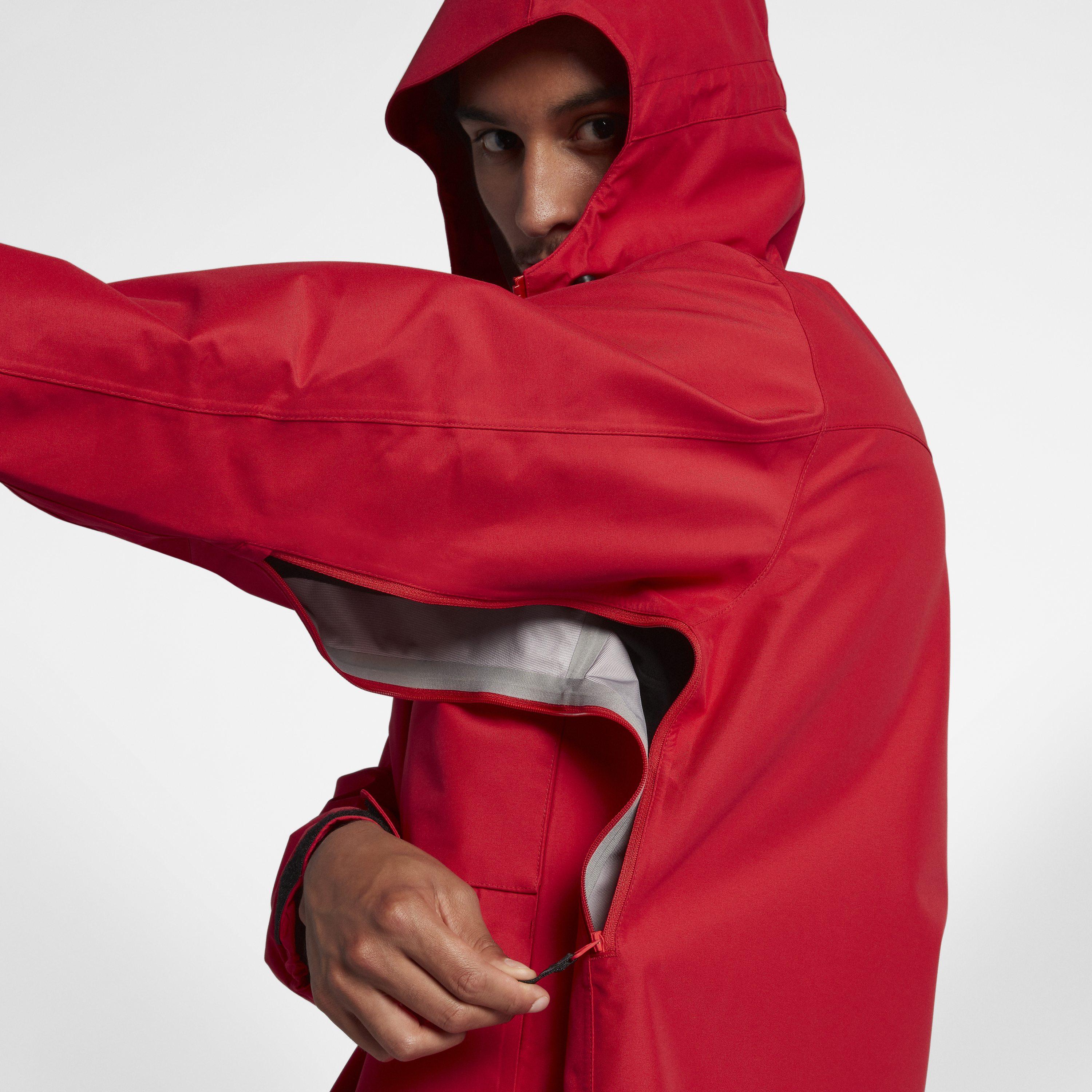 Nike Lab Collection Wet Reveal Jacket in Red for Men | Lyst UK