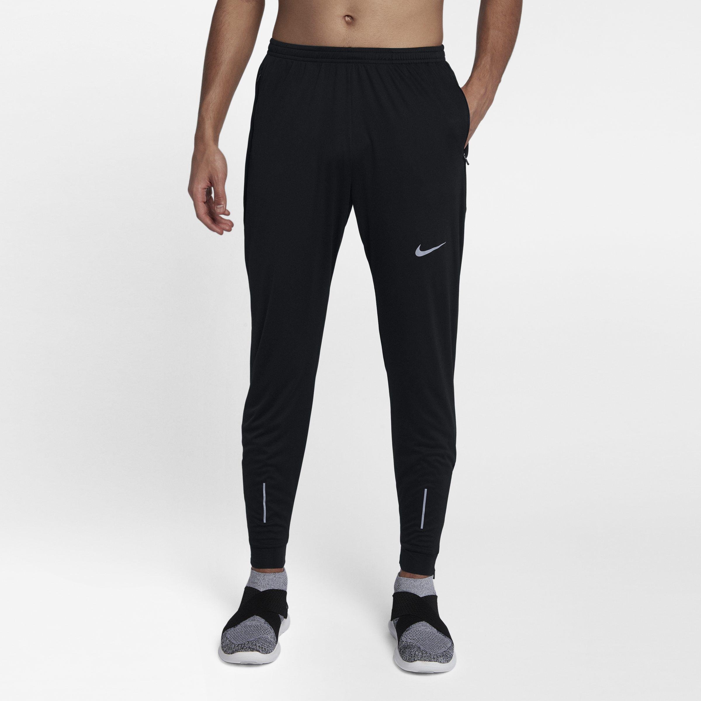 Nike Synthetic Therma Essential Men's Running Pants in Black for Men - Lyst