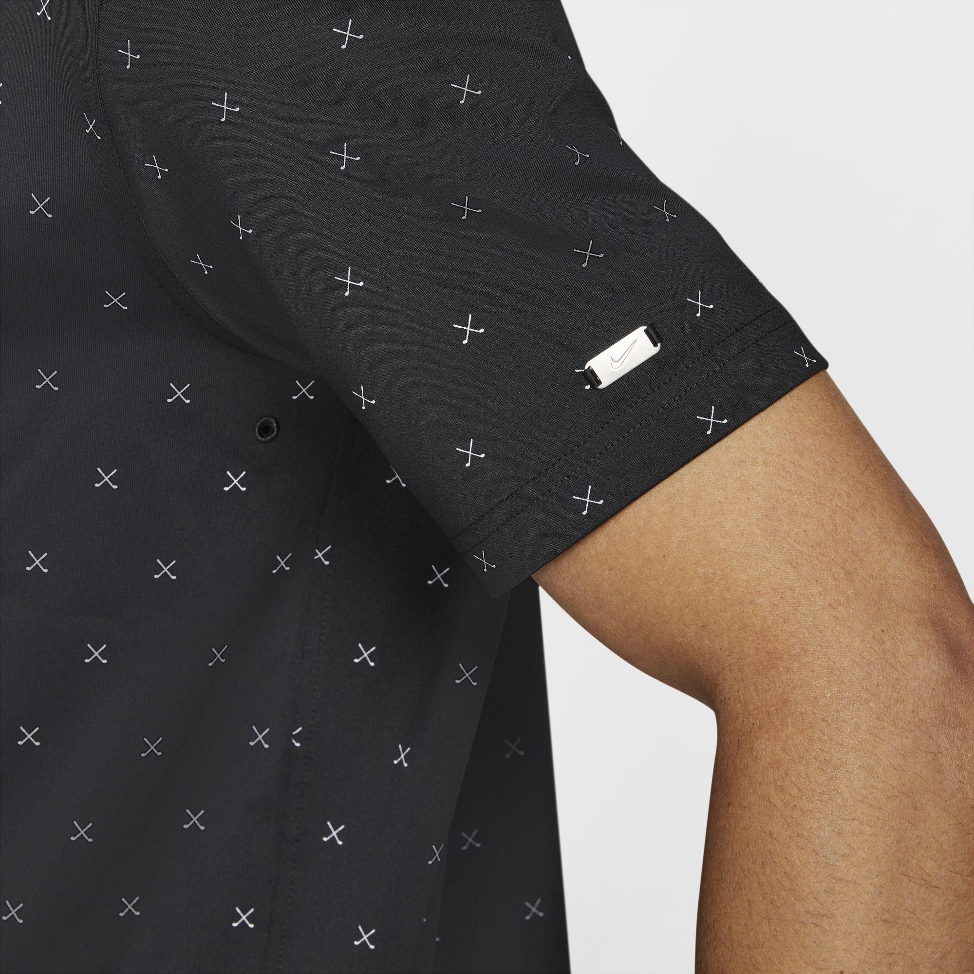 Nike Cotton Dri-fit Player Printed Golf 