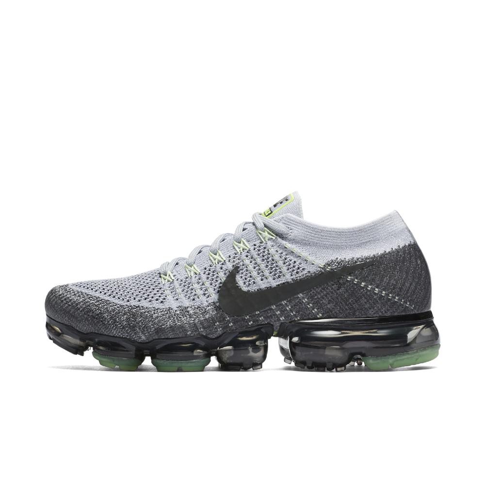 nike vapormax flyknit gray