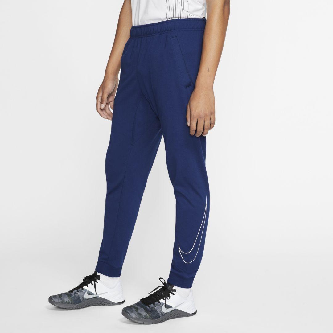 Nike Drifit Training Pants in Blue for Men Lyst