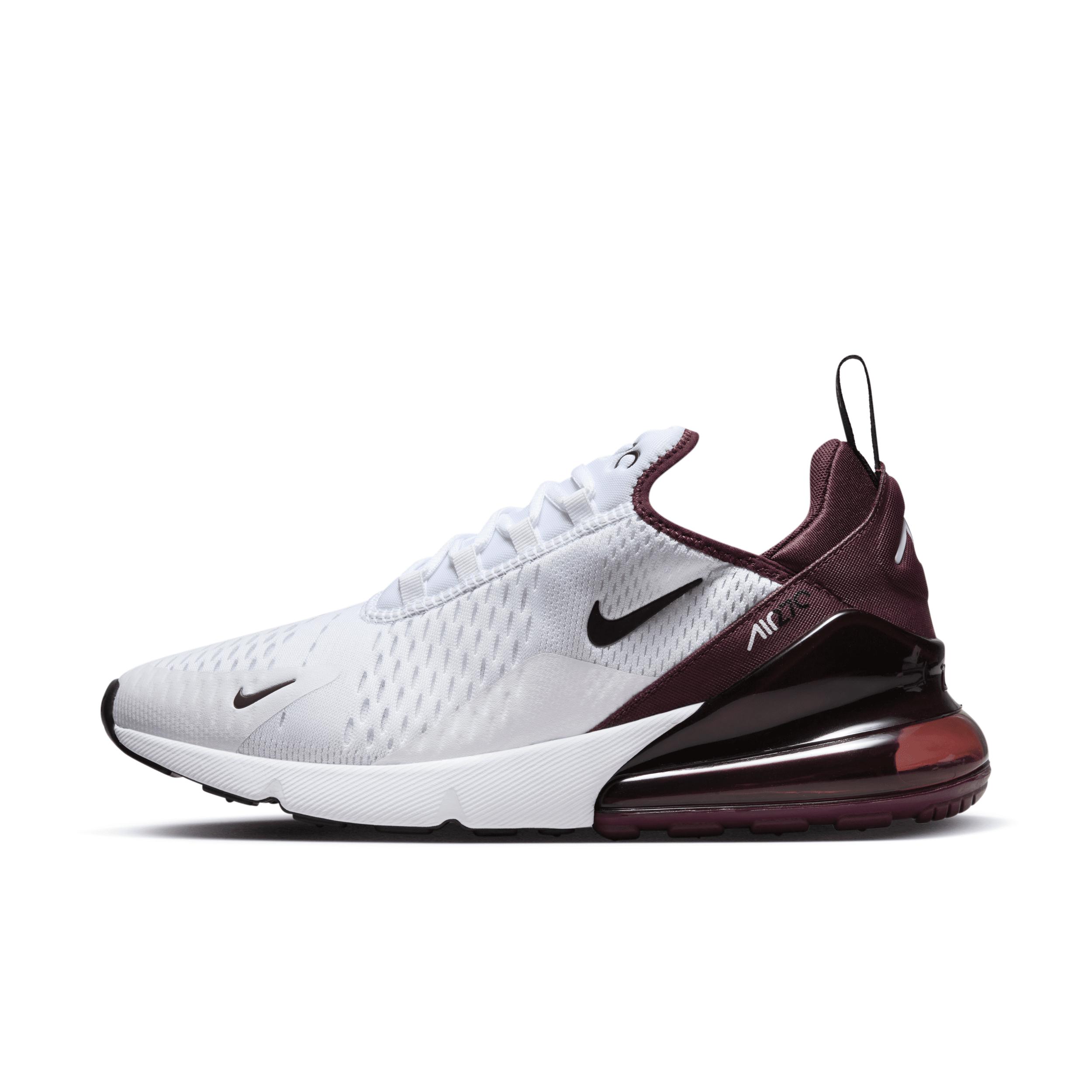 Nike Air Max 270 Shoes In Red, in White for Men | Lyst