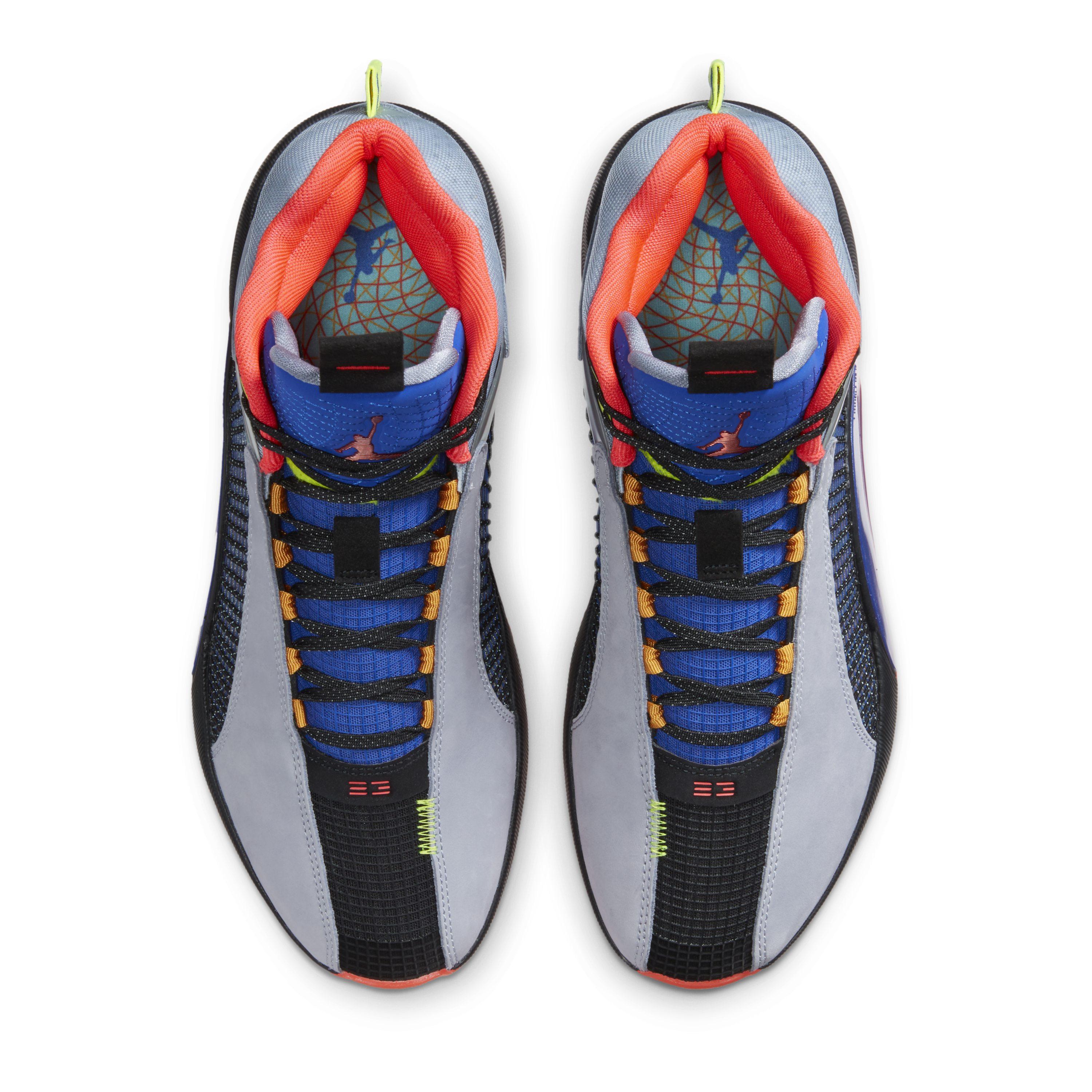 Nike Rubber Air Jordan Xxxv' Centre Of Gravity' Basketball Shoe in Grey  (Grey) for Men | Lyst UK