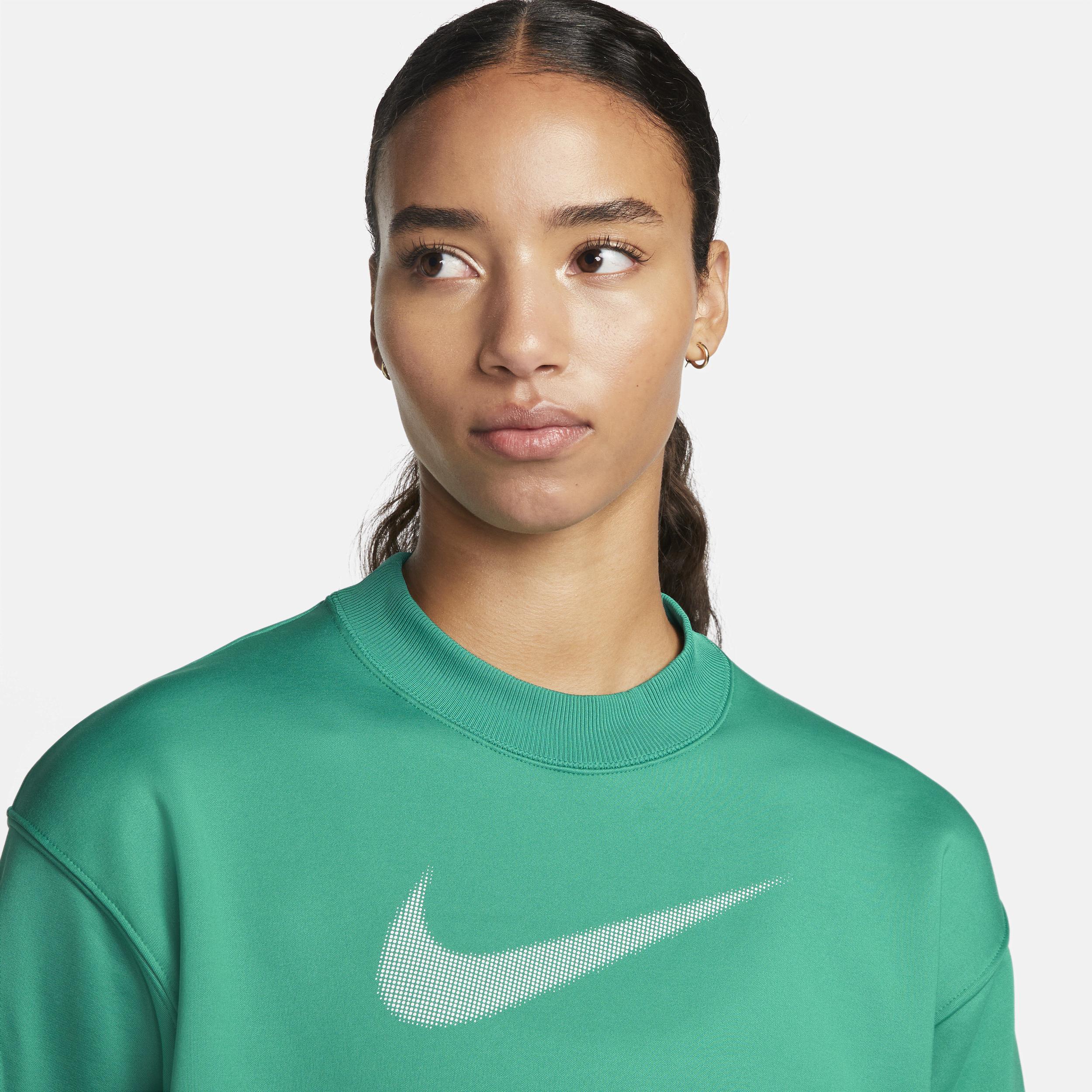 optie Slank George Eliot Nike Therma-fit All Time Graphic Crew-neck Sweatshirt In Green, | Lyst
