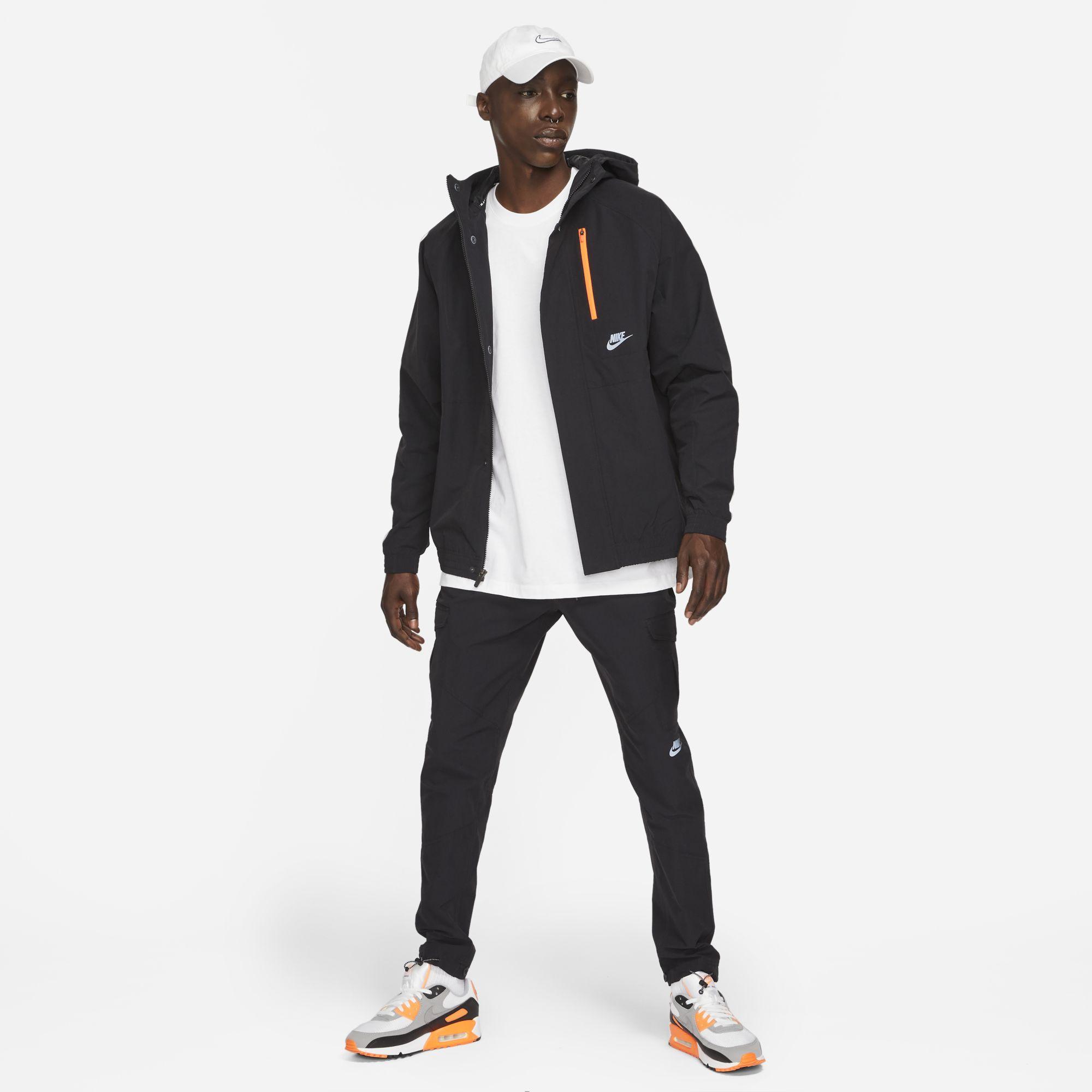 Nike Air Max Woven Jacket Black for Men | Lyst Australia