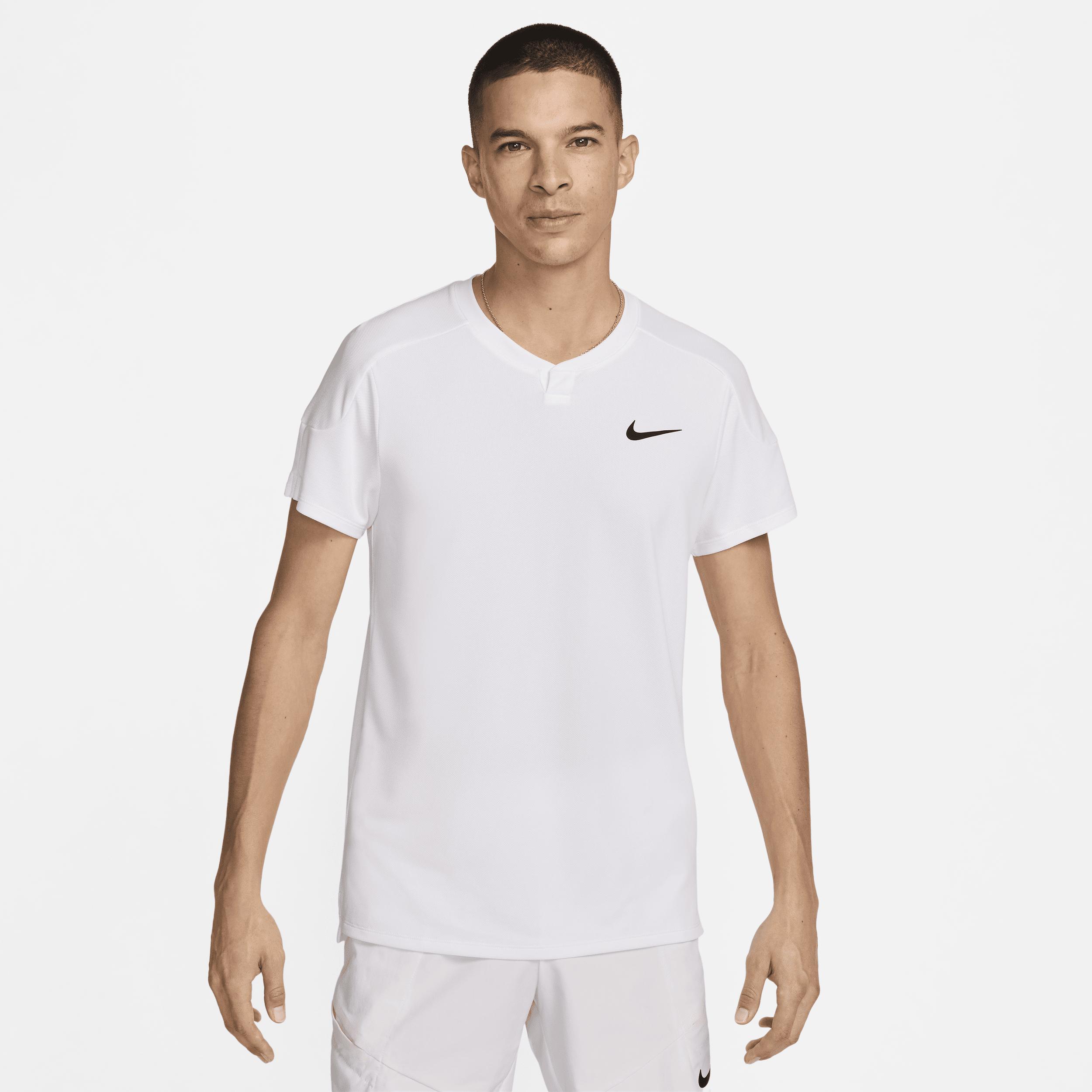 Nike white tennis shirt deals
