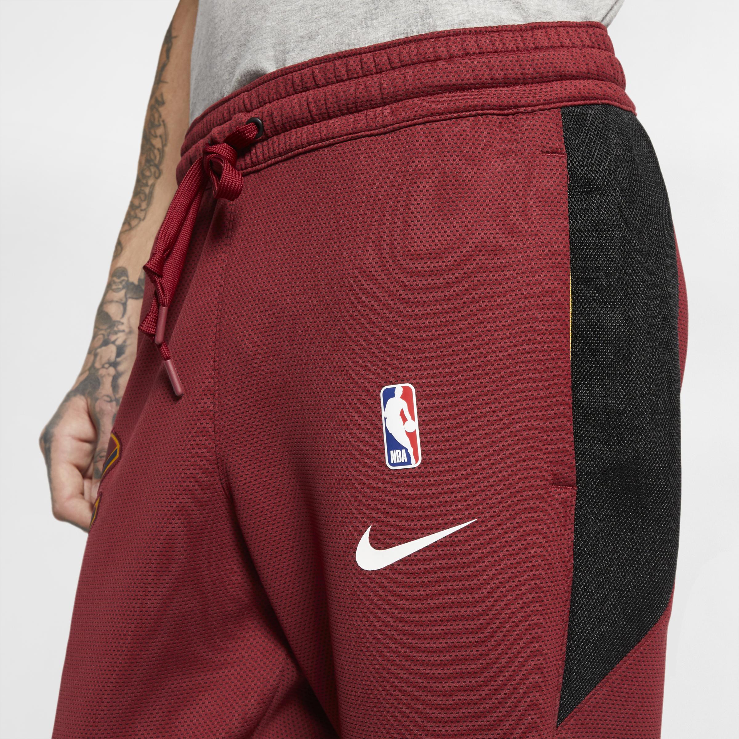 Nike Cleveland Cavaliers Therma Flex Showtime Nba Hose In Rot Fur Herren Lyst
