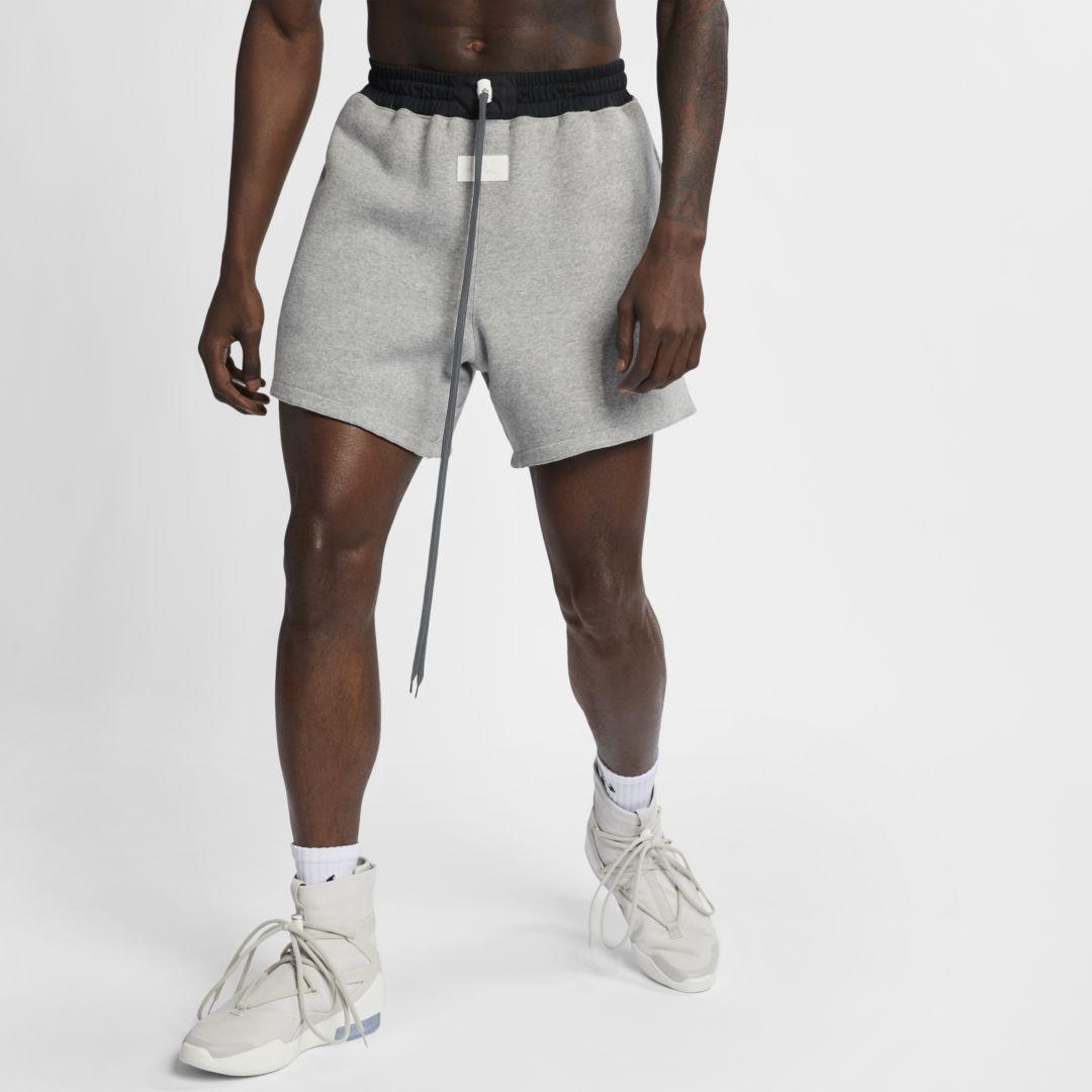 Nike Synthetic X Fear Of God Mens Reversible Shorts in White for Men - Lyst