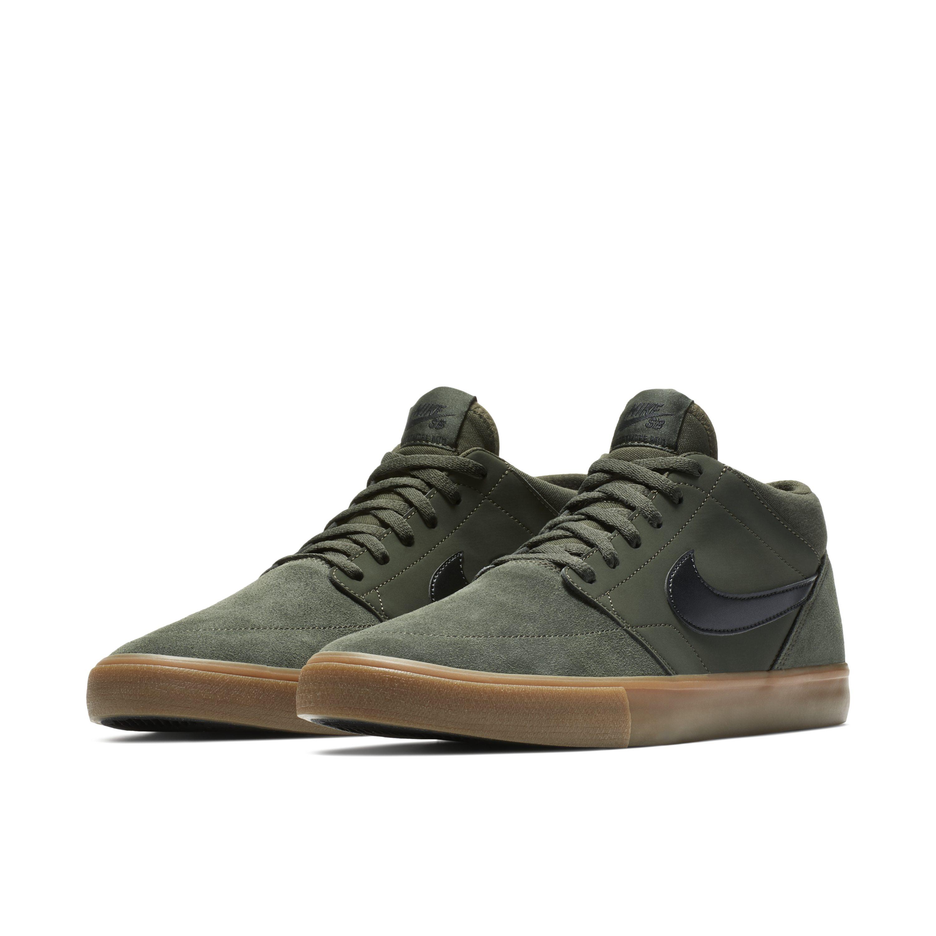 Nike Sb Solarsoft Portmore Ii Mid Skateboarding Shoe in Green for Men |  Lyst UK