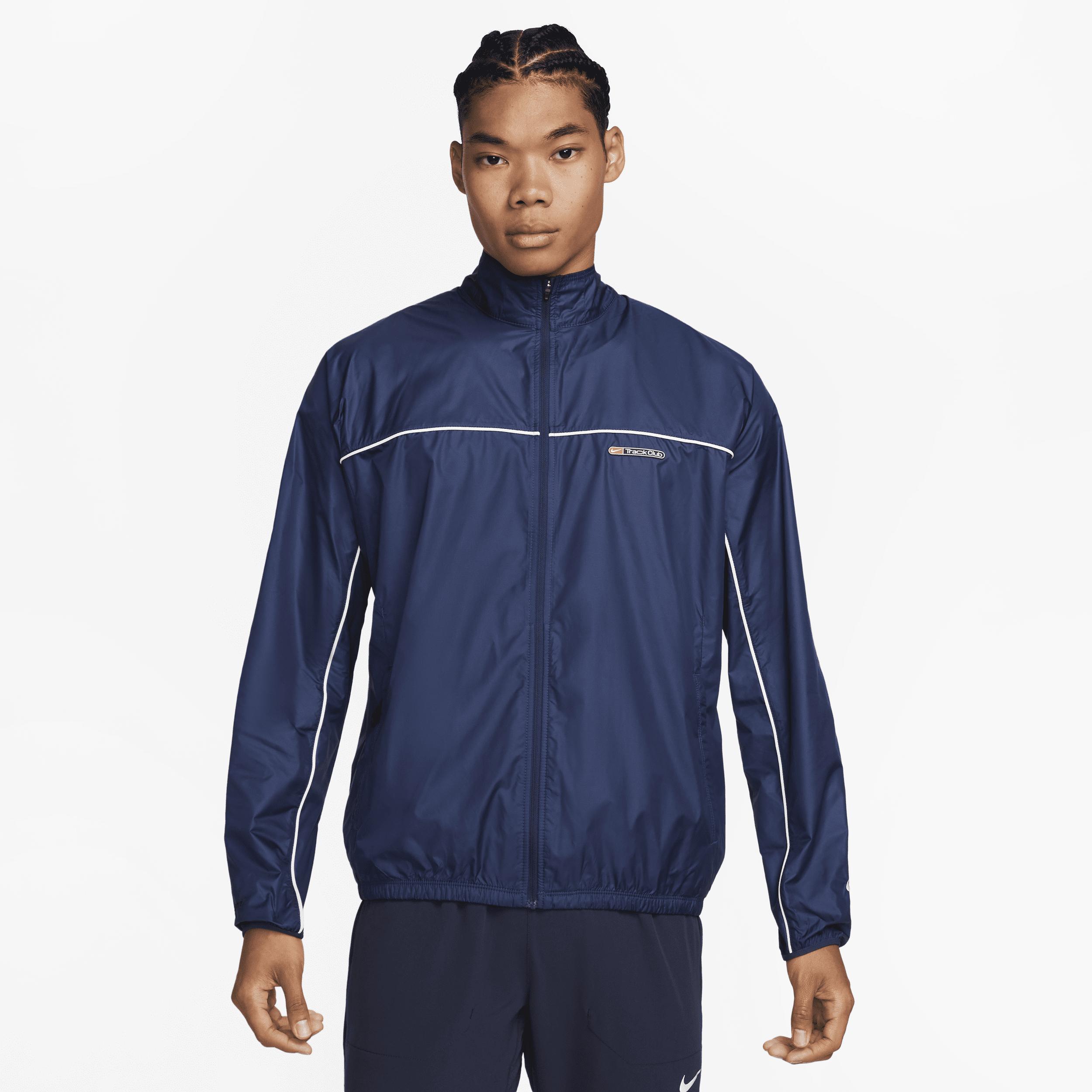 Nike Track Club Storm-fit Running Jacket in Blue for Men | Lyst