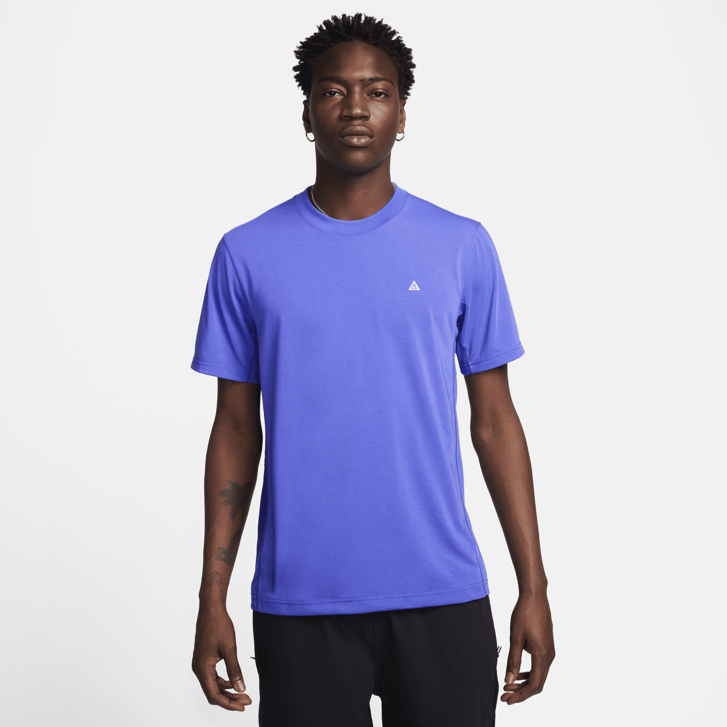 Nike Acg 'goat Rocks' Dri-fit Adv Uv Short-sleeve Top in Blue for Men