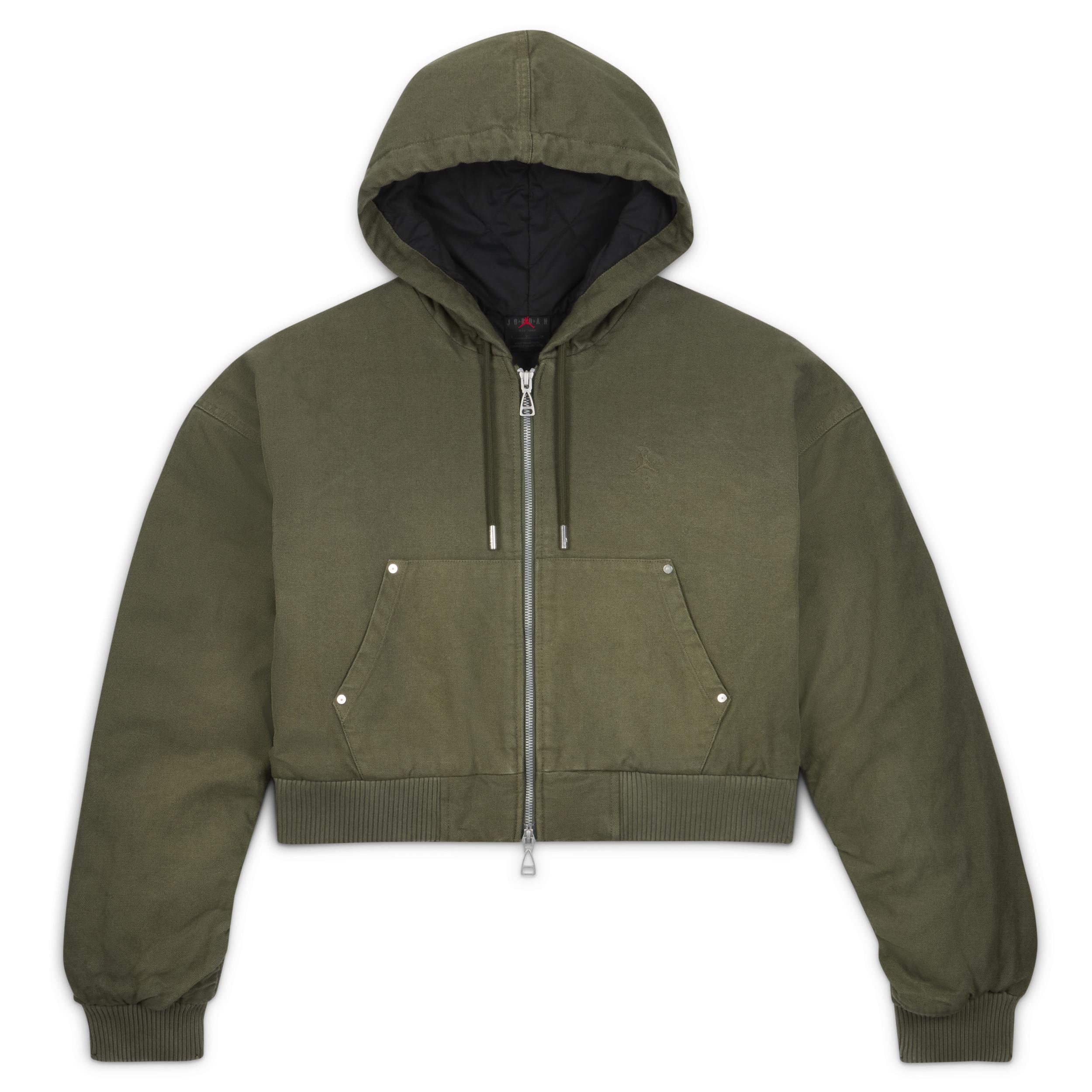 Nike X Travis Scott Hooded Canvas Jacket in Green Lyst