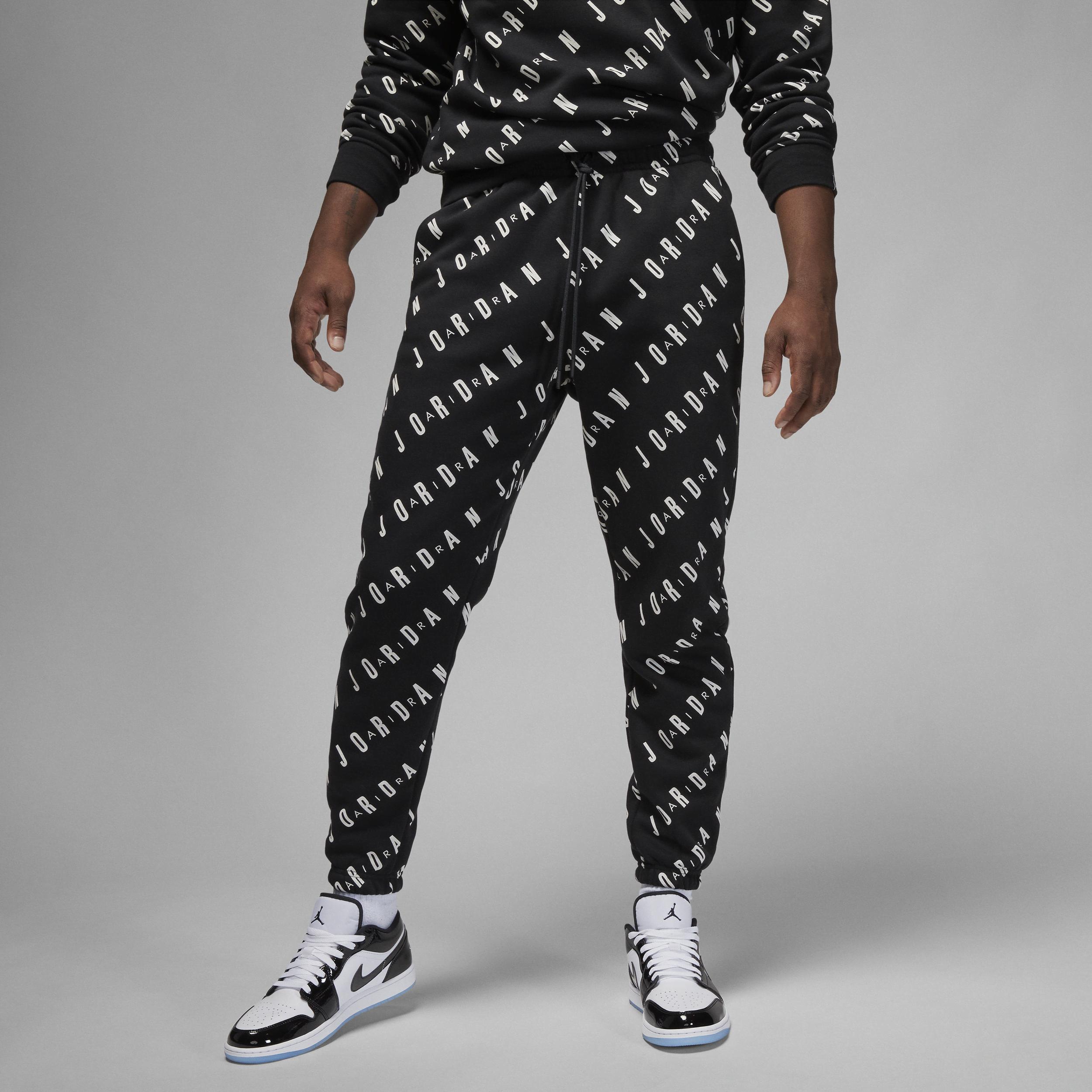 Nike Jordan Essentials Graphic Fleece Pants In Black, for Men | Lyst UK