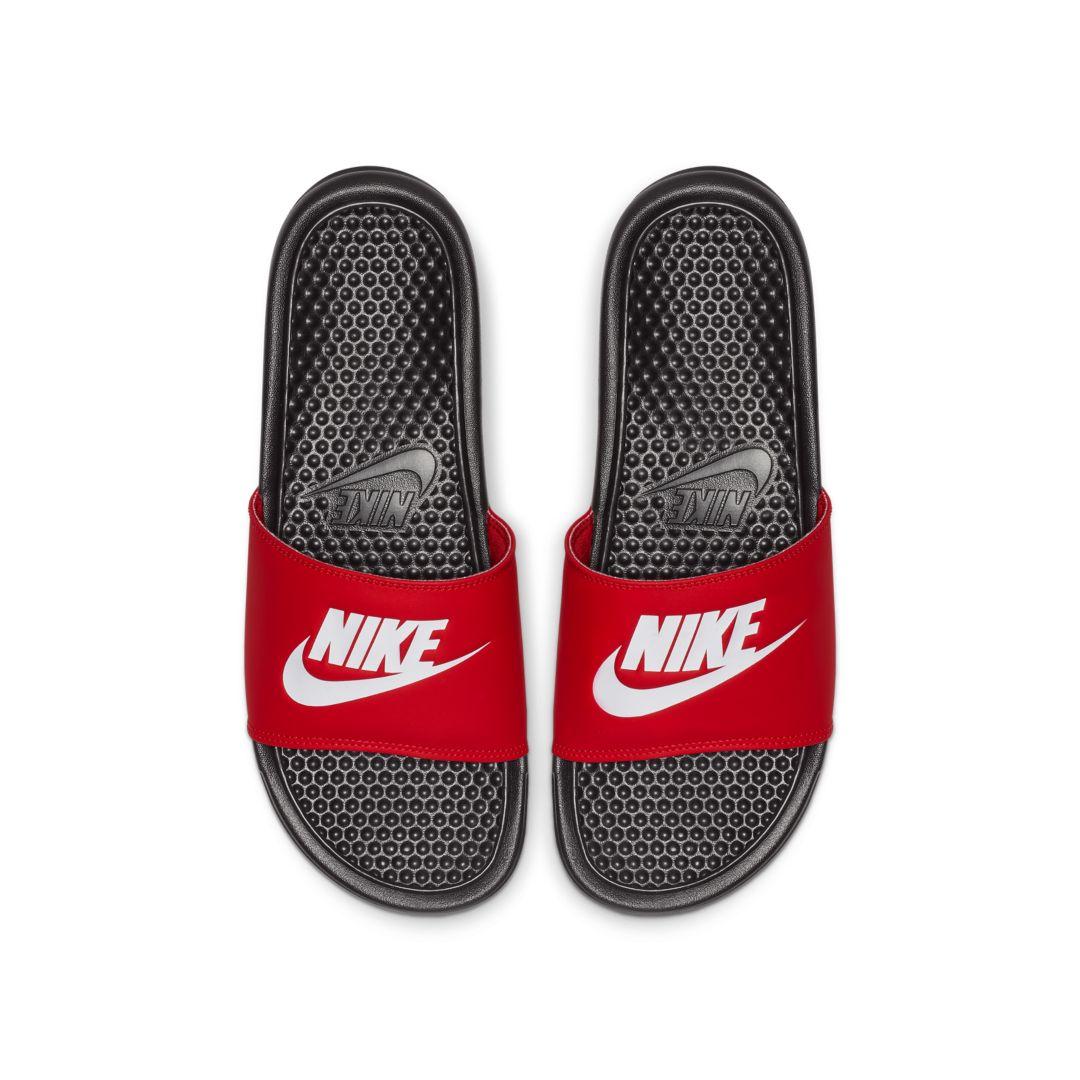 Nike Benassi Slide in Black for Men - Lyst