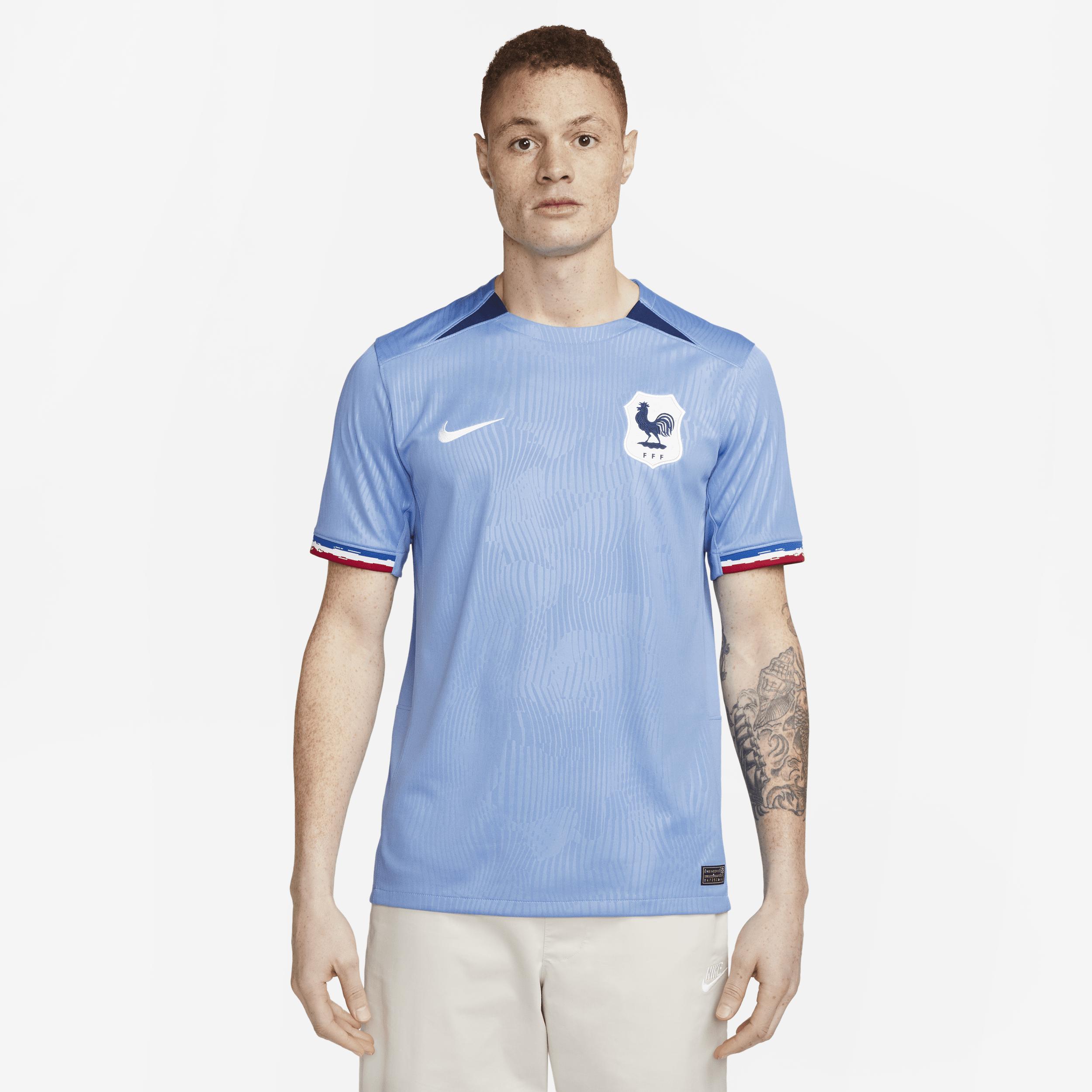 Nike Fff 2023 Stadium Home Dri-fit Football Shirt 50% Recycled Polyester in  Blue for Men | Lyst UK