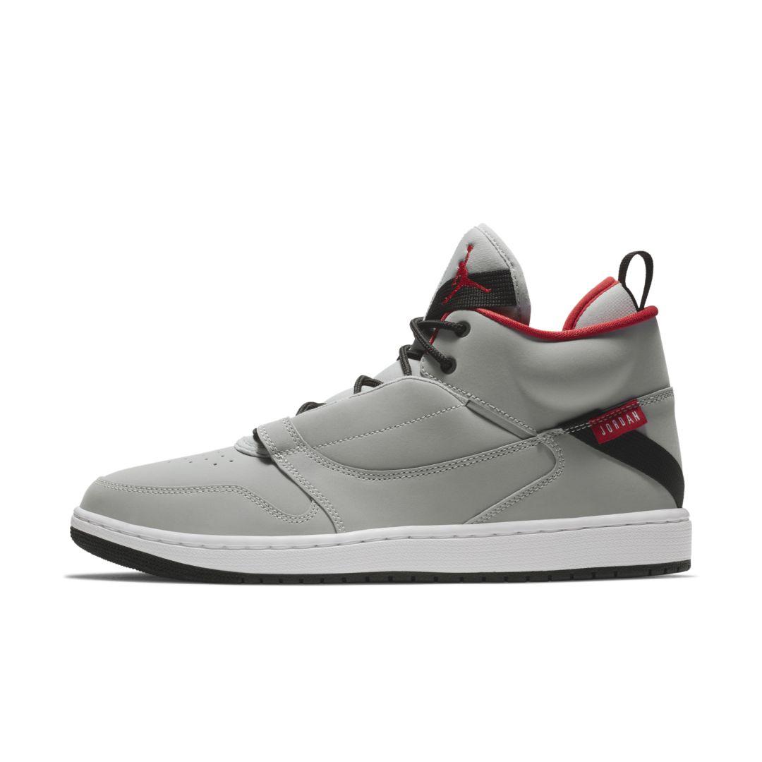 Nike Jordan Fadeaway Shoe in Gray for Men | Lyst