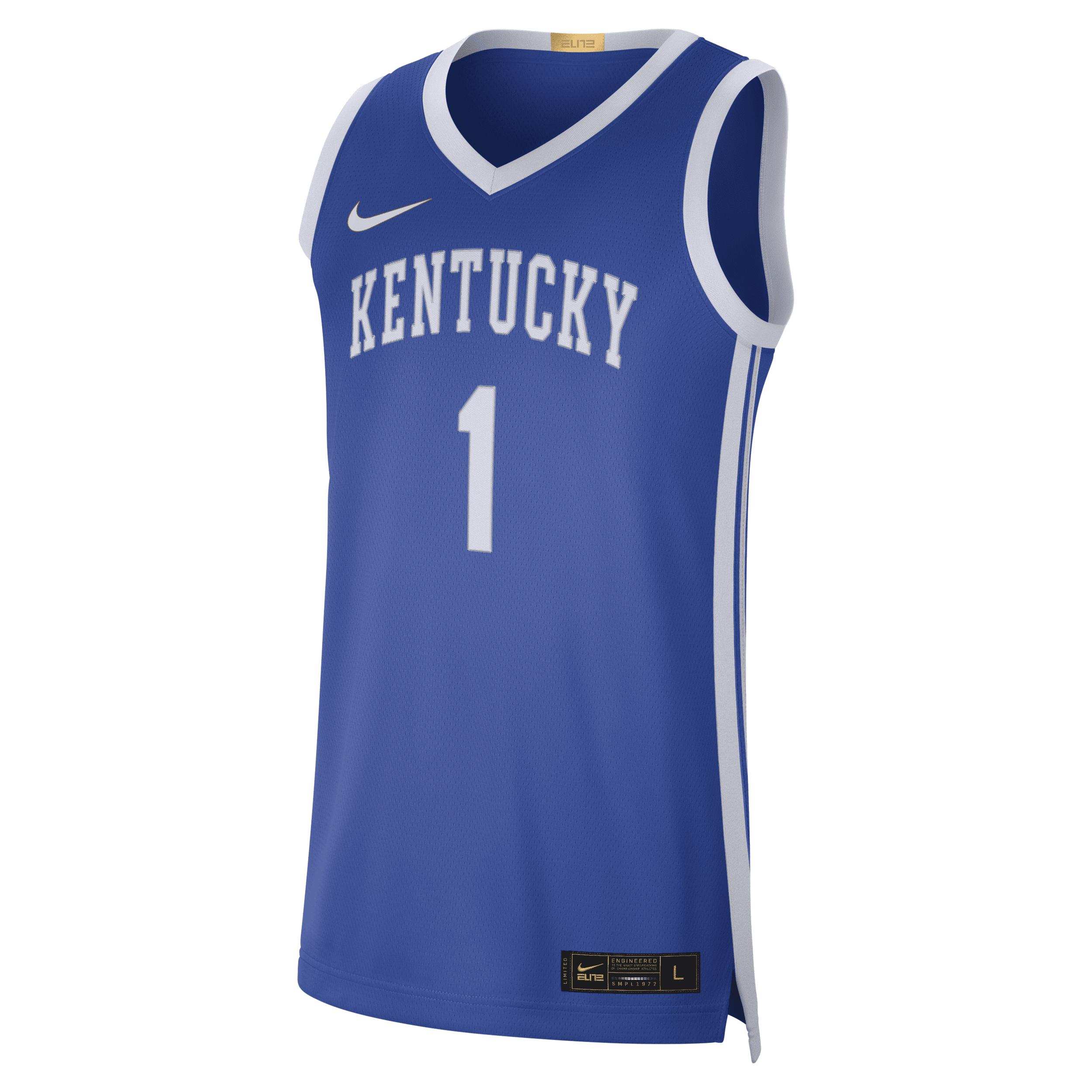 Nike Kentucky Limited Drifit College Basketball Jersey In Blue, for