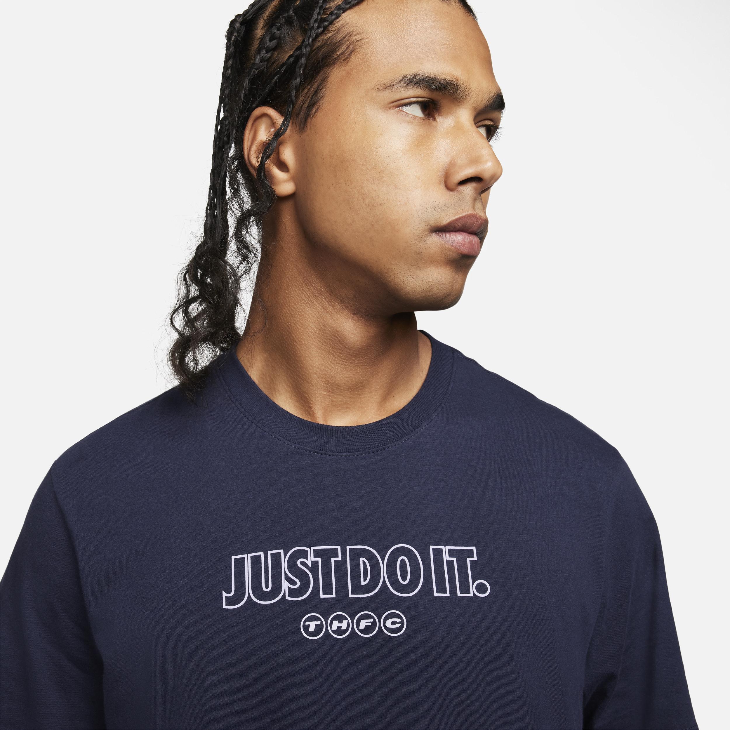 Men's Nike Black Tottenham Hotspur Lockup Legend Performance Long Sleeve T-Shirt Size: Small