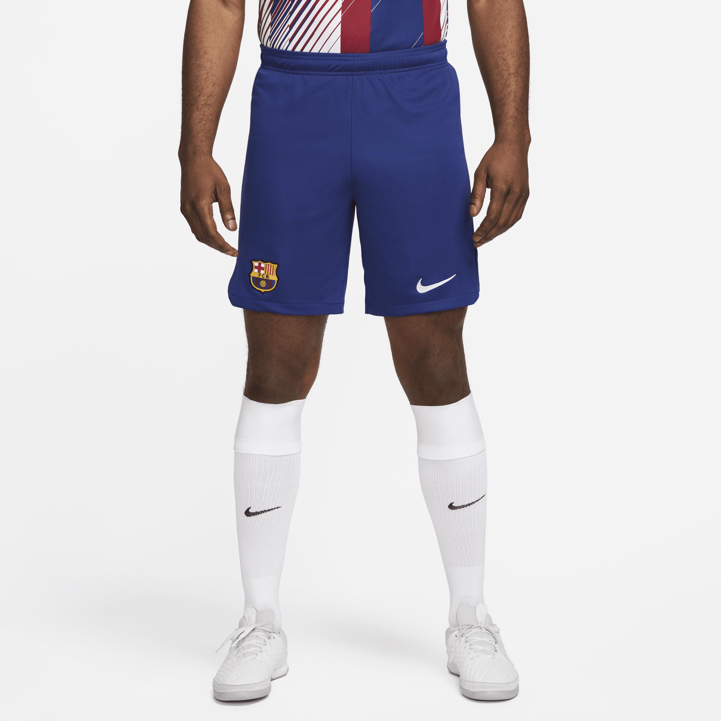Nike F.c. Barcelona 2023/24 Stadium Home Dri-fit Football Shorts in Blue  for Men | Lyst