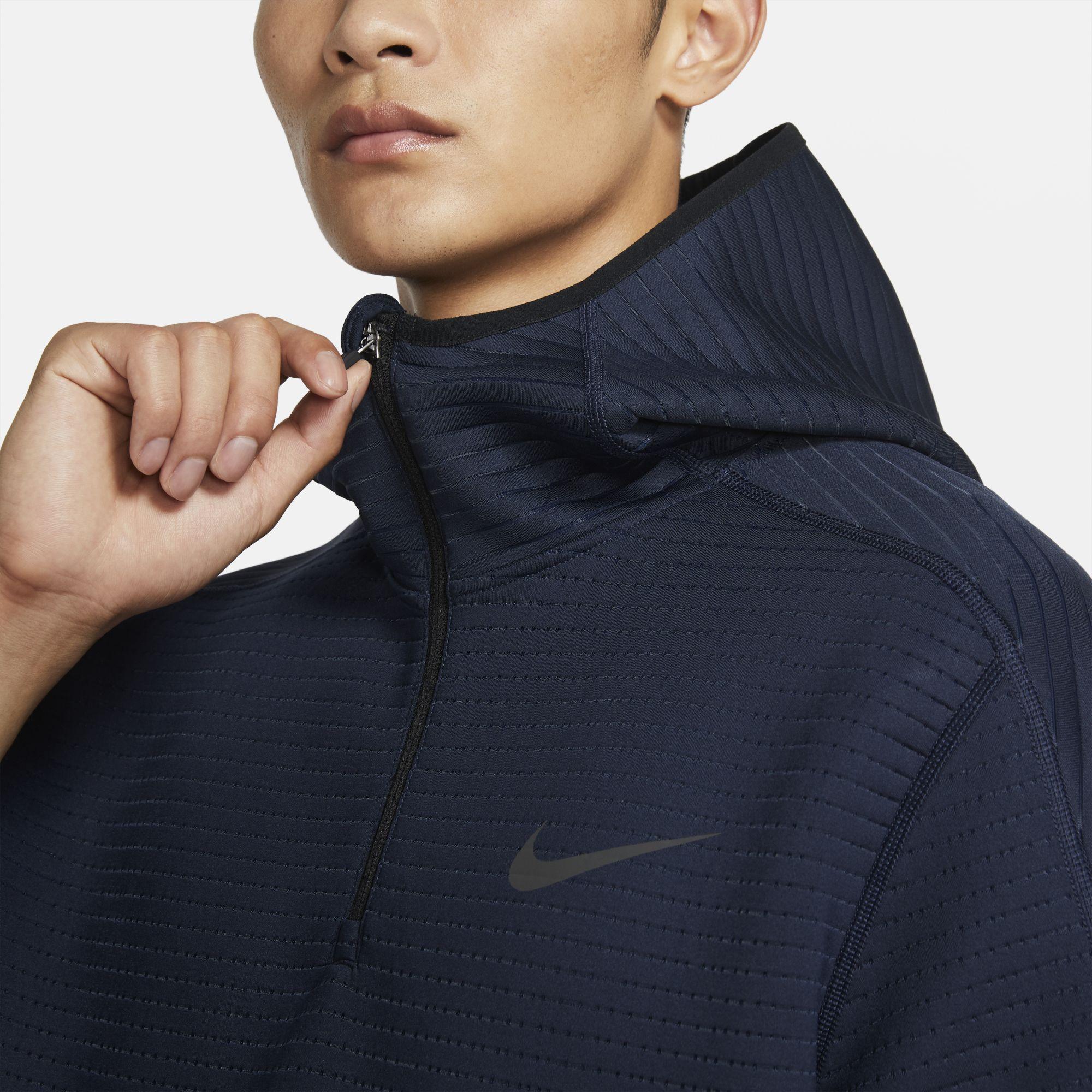 nike pro zip up