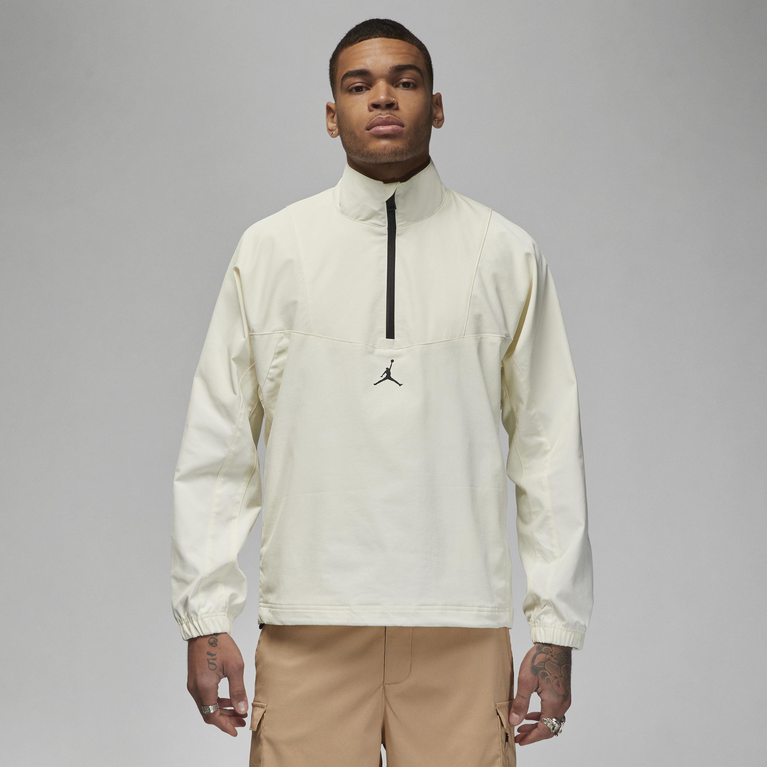 Nike Jordan Sport Golf Jacket In White, in Natural for Men | Lyst