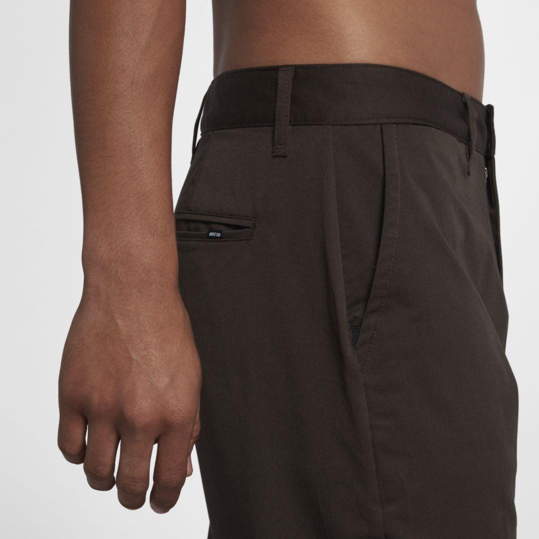 Nike Cotton Sb Dri-fit Ftm Loose Fit Pants in Brown for Men - Lyst