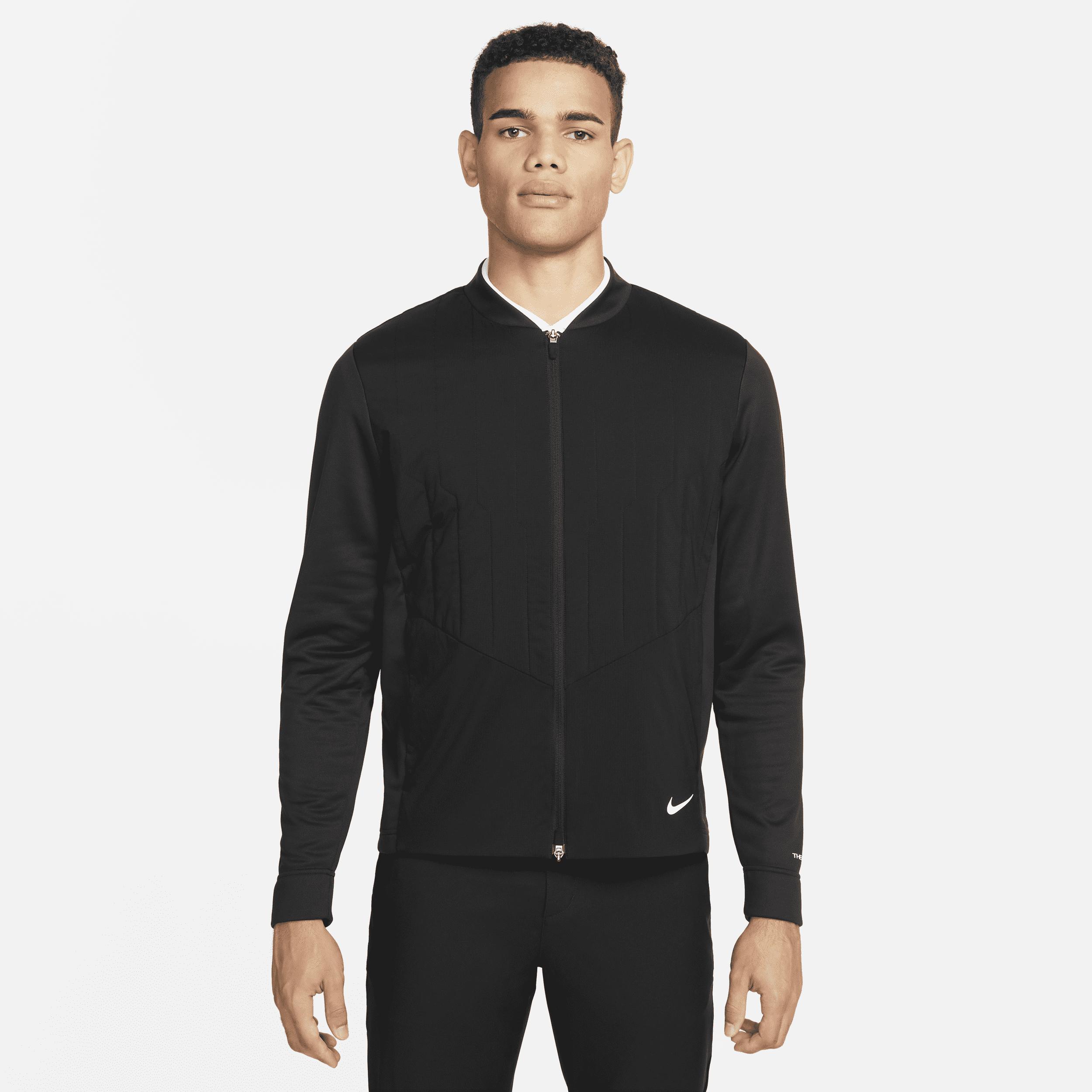 Nike Therma-fit Repel Full-zip Golf Jacket in Black for Men | Lyst