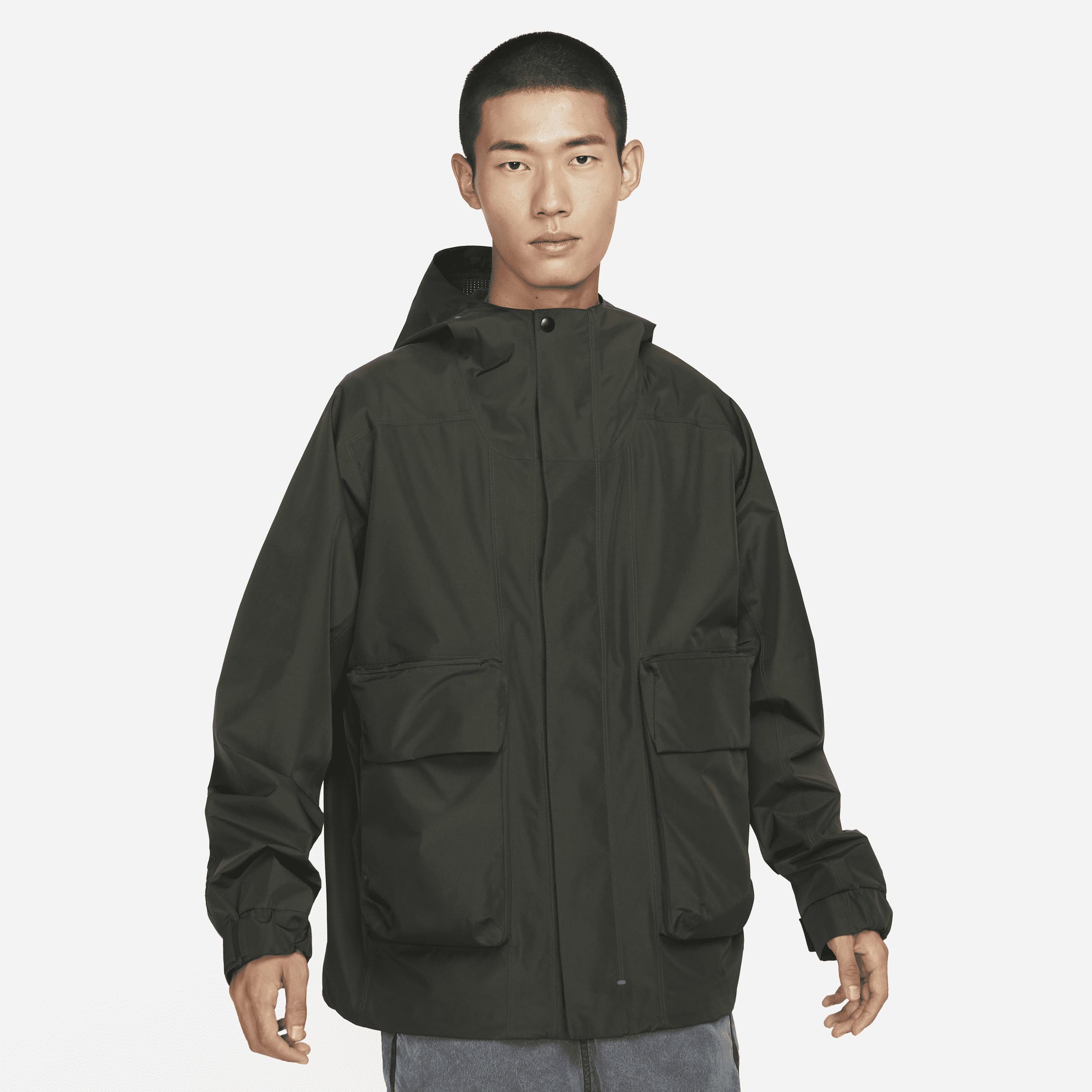 Nike Sportswear Storm-fit Adv Tech Pack Gore-tex Hooded Jacket In Green ...