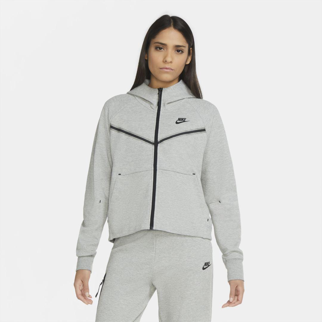 grey nike tech sweater