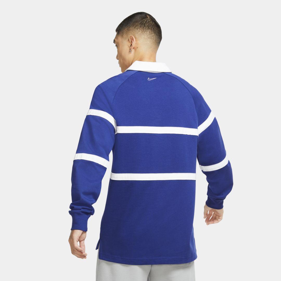 Nike Sportswear Swoosh Rugby Shirt (deep Royal Blue) for Men | Lyst
