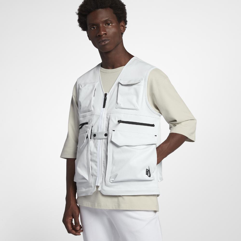 Nike Cotton Lab Collection Men's Utility Vest in White for Men | Lyst