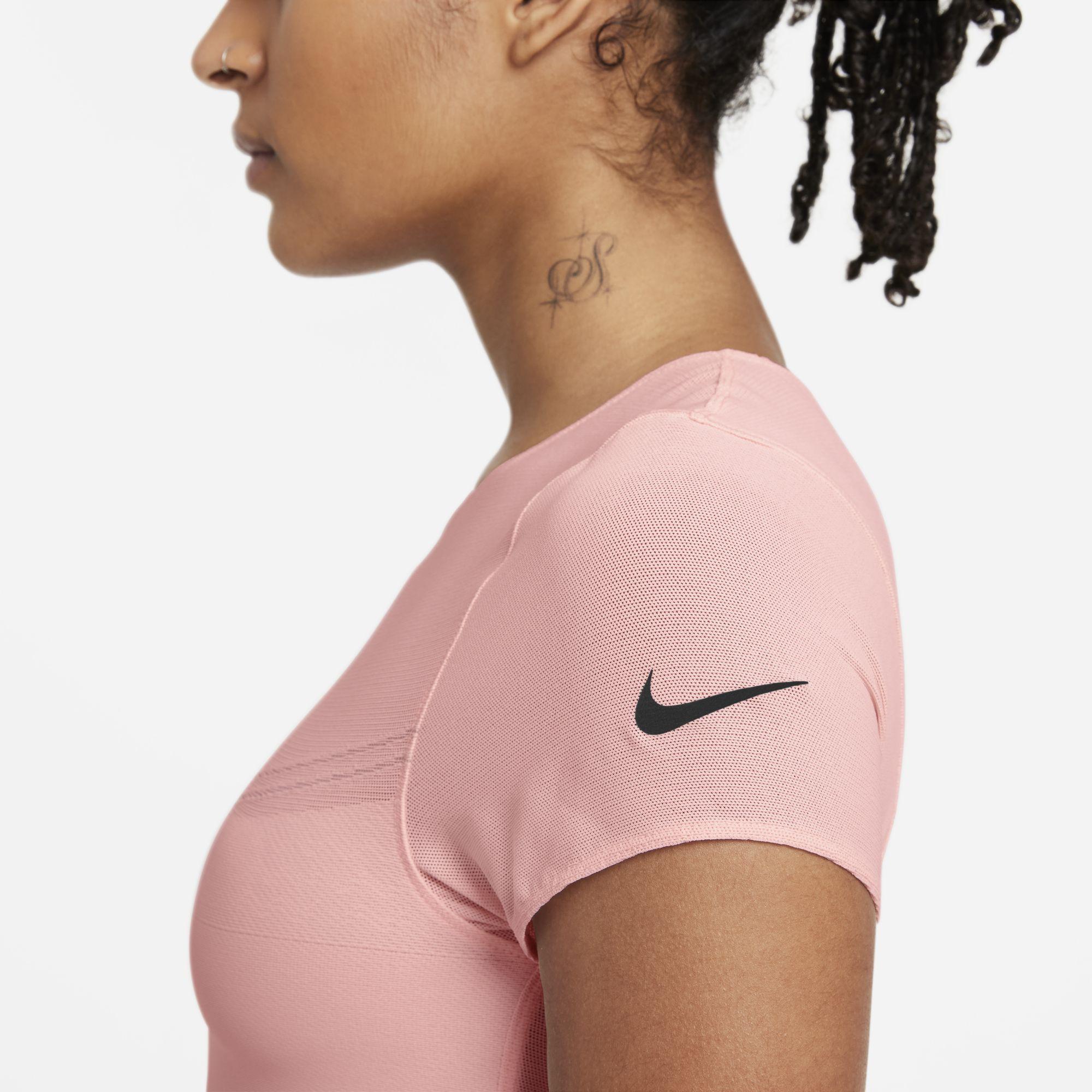 Nike Dri-fit Adv Run Division Engineered Running Bodysuit in Pink | Lyst