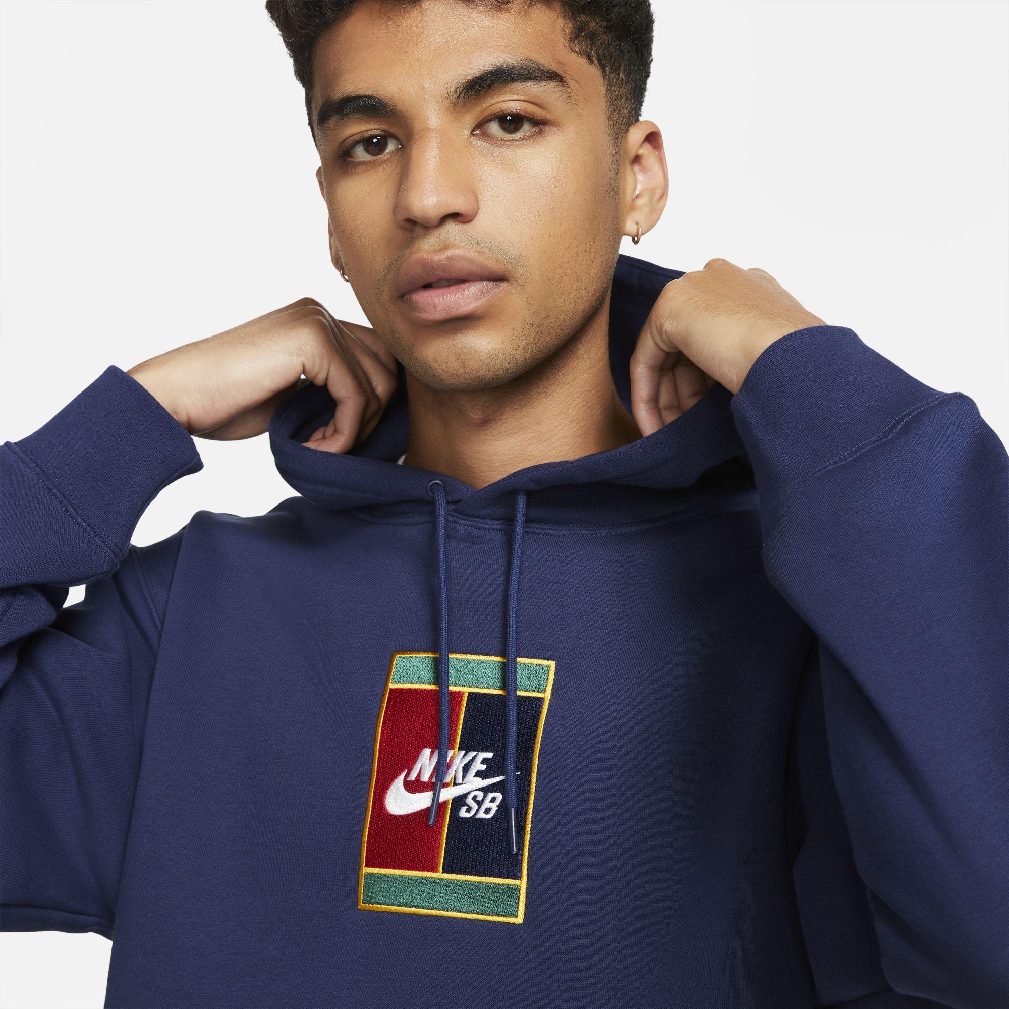 Nike Sb Graphic Skate Hoodie Blue for Men | Lyst UK
