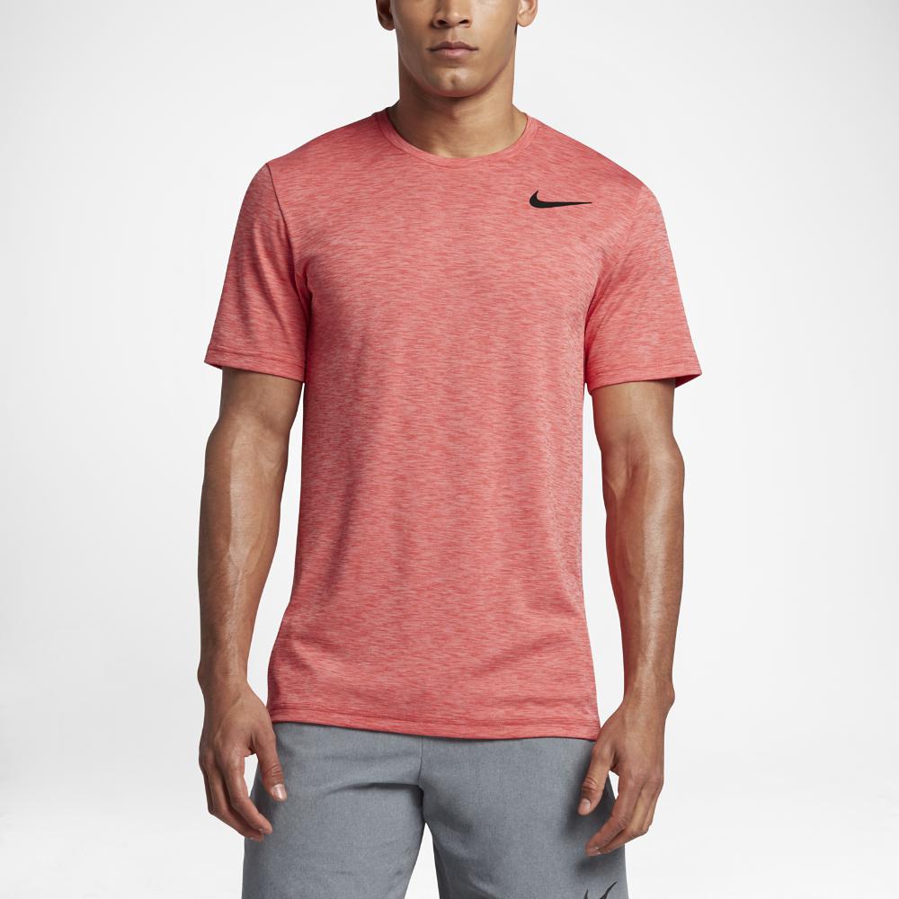 men's short sleeve training top