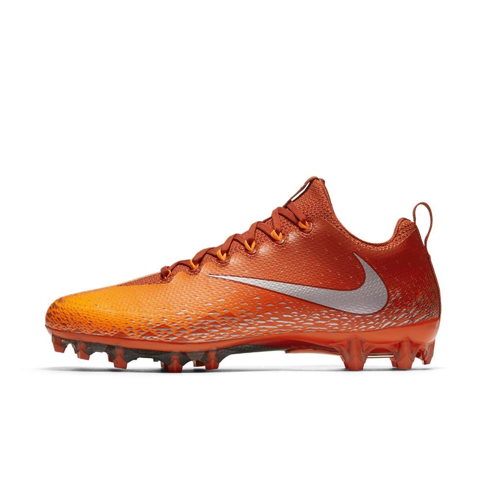 orange nike vapor cleats