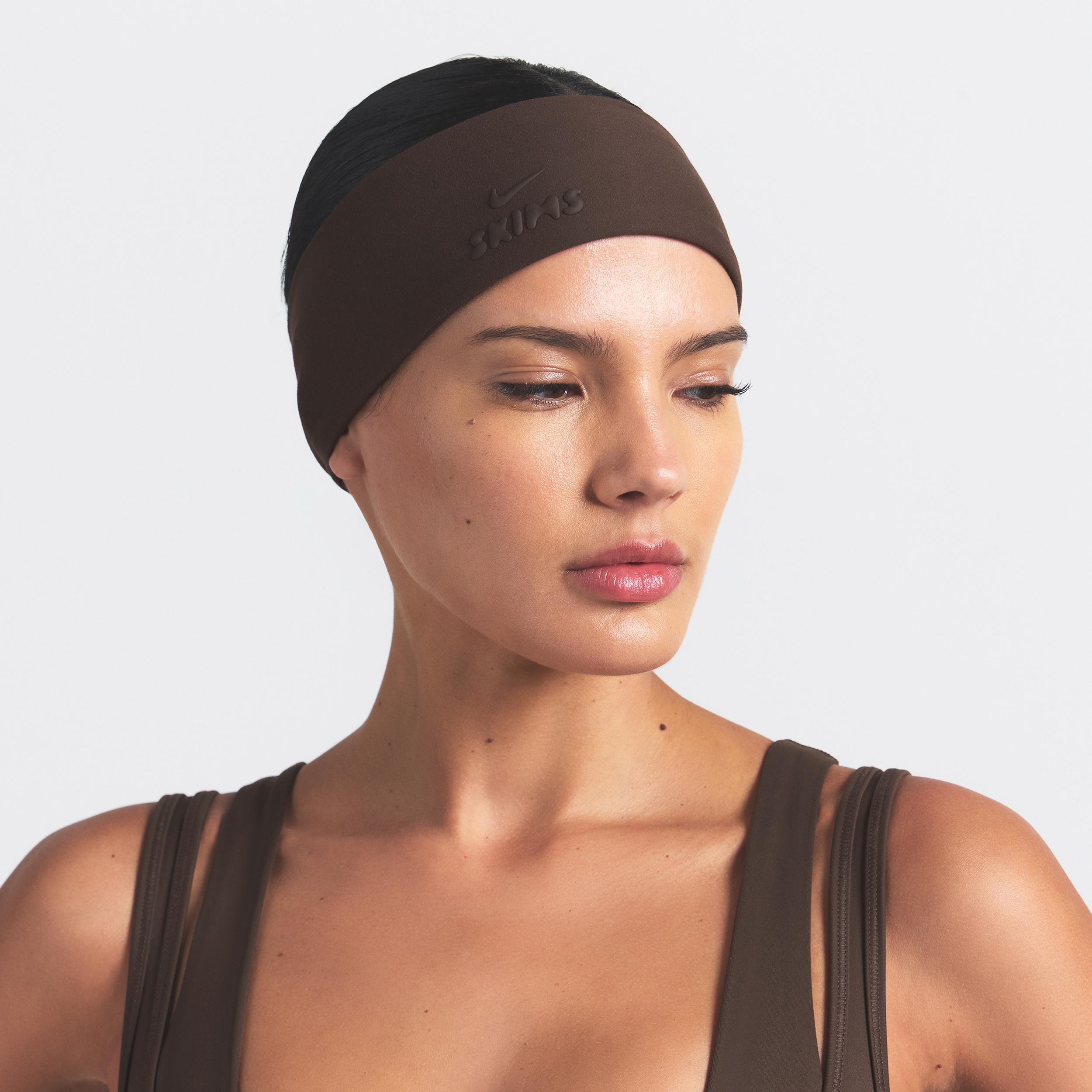 SKIMS x Nike Deep Royal Navy Blue Headband NWT NikeSKIMS ACCESSORIES HEADBAND | OBSIDIAN | SKIMS main image 3