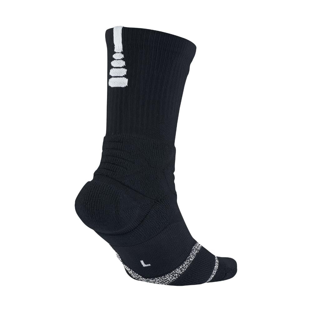 Nike Grip Power Crew Basketball Socks in Black for Men | Lyst
