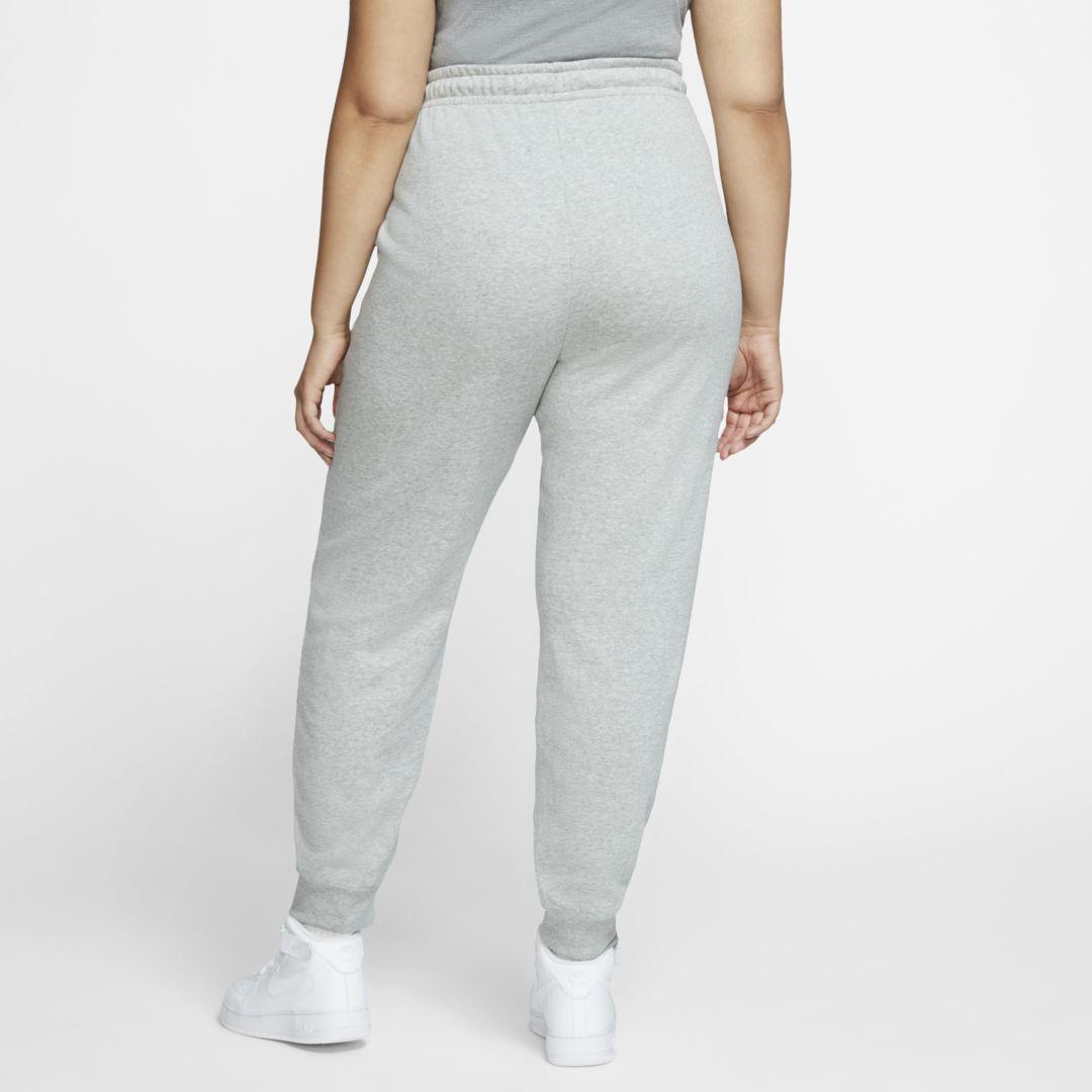 nike sportswear essential fleece pants grey
