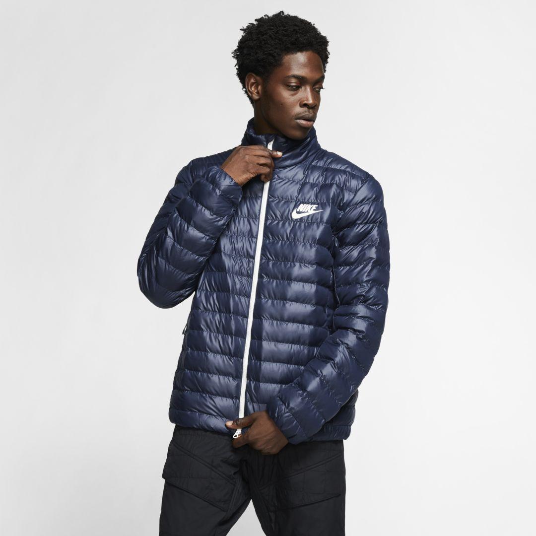 Nike Sportswear Synthetic-fill Puffer Jacket in Blue for Men - Lyst